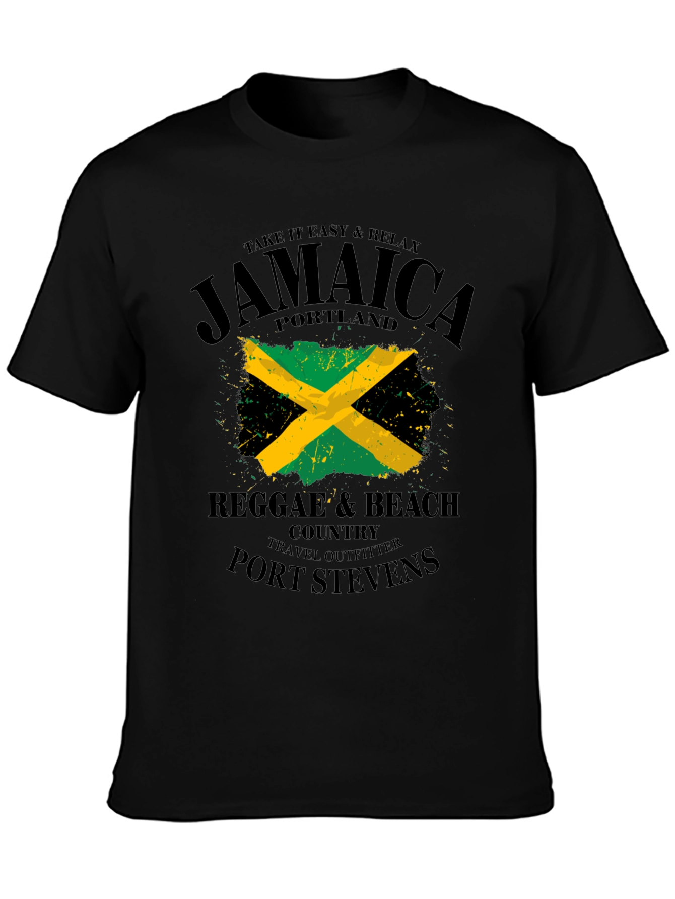 Jamaica Reggae Beach Travel T-Shirt