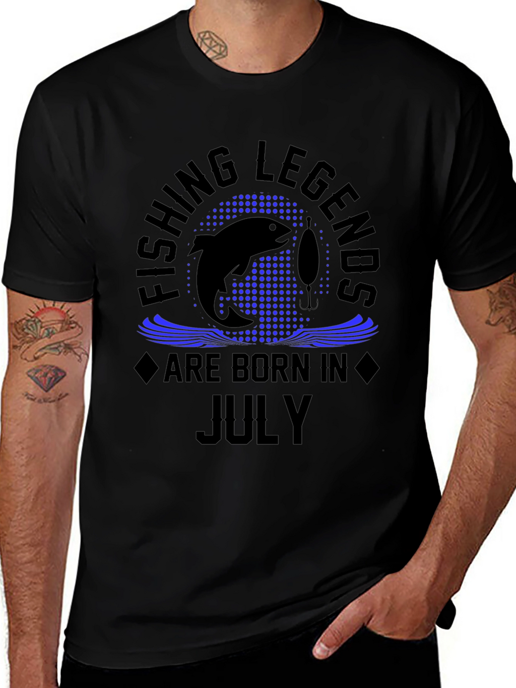 Fishing Legends Are Born In July T-Shirt
