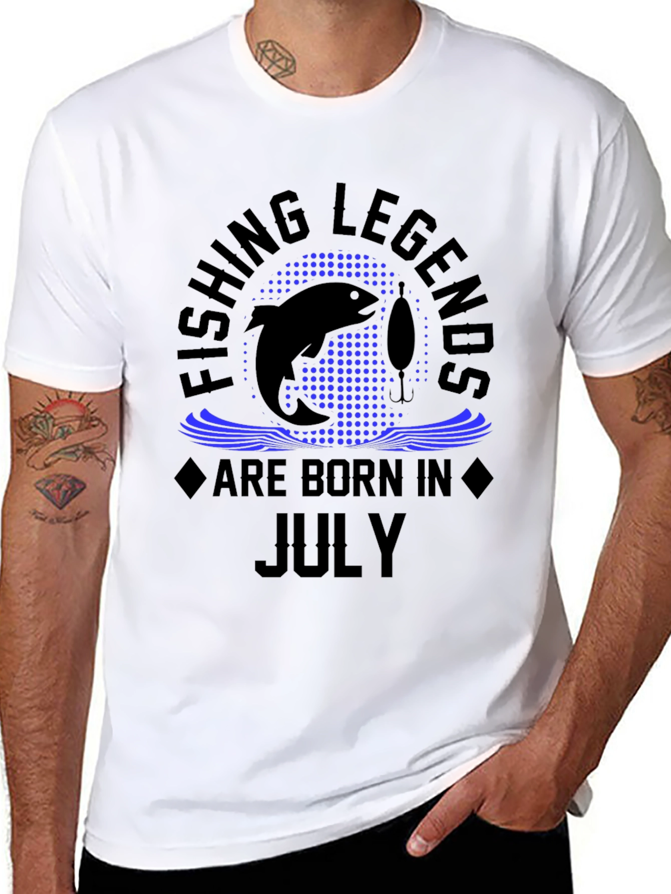 Fishing Legends Are Born In July T-Shirt