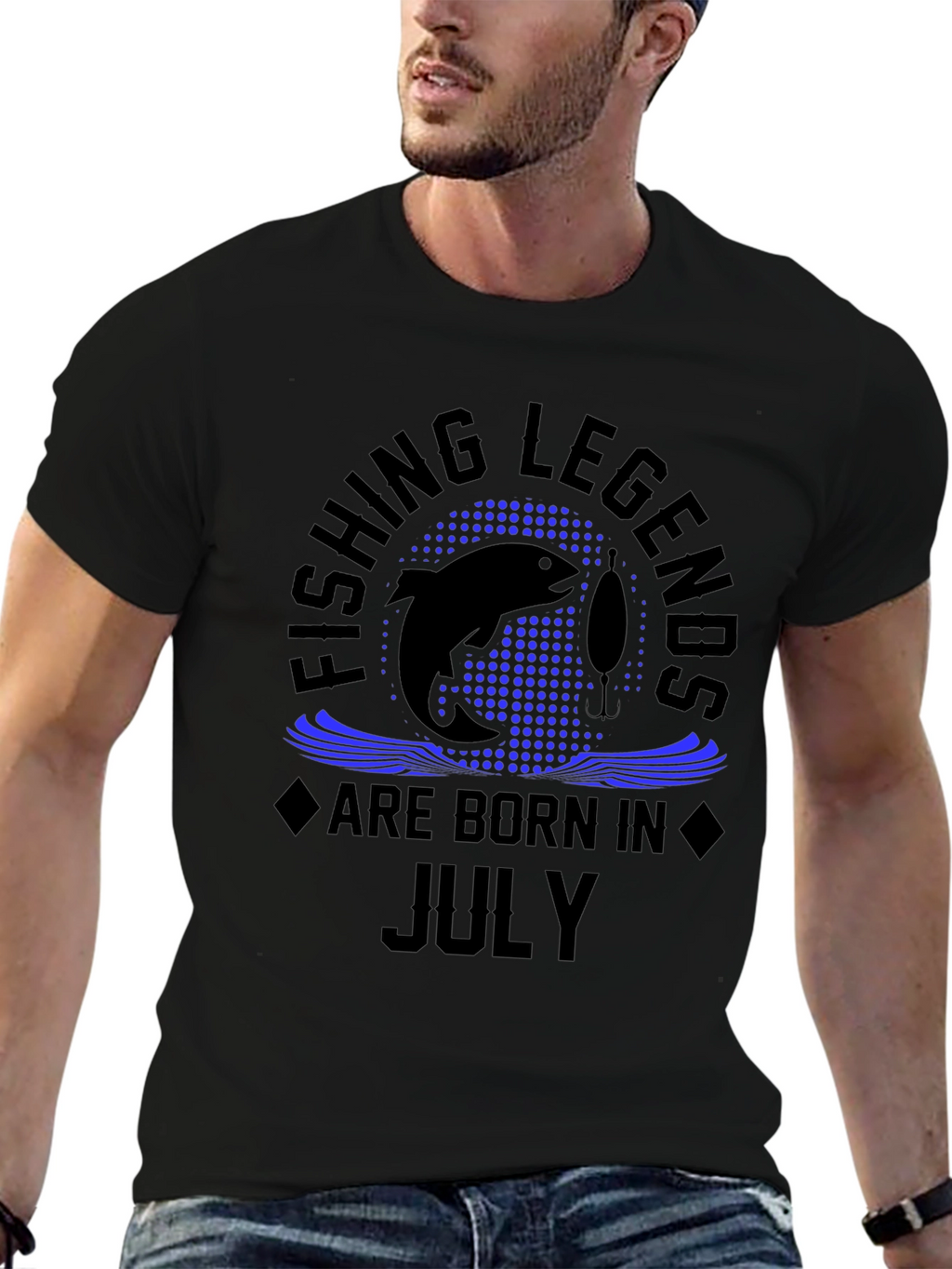 Fishing Legends Are Born In July T-Shirt