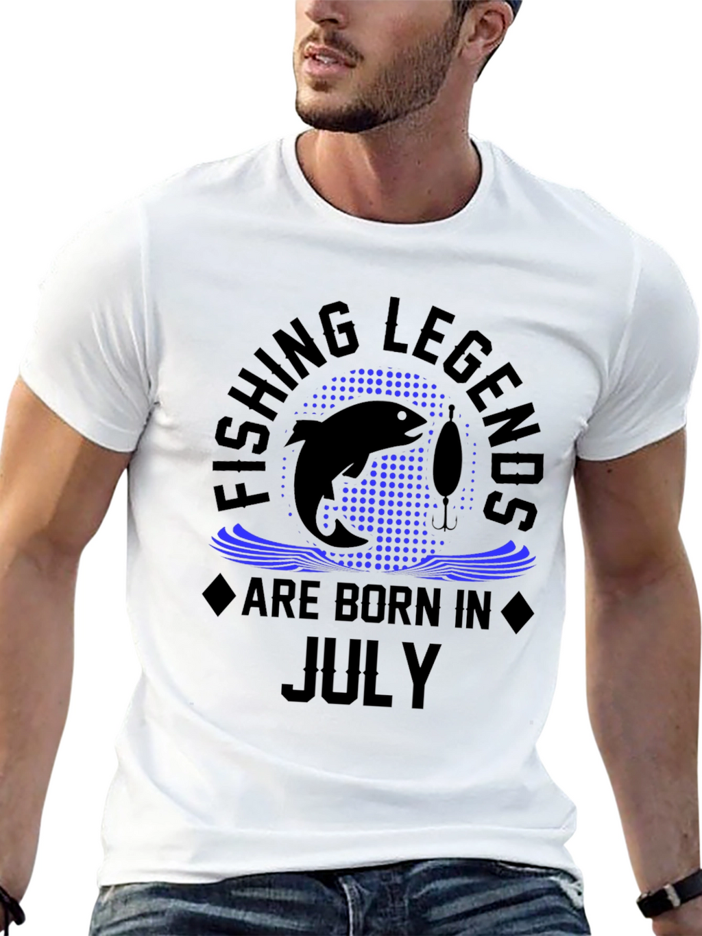 Fishing Legends Are Born In July T-Shirt