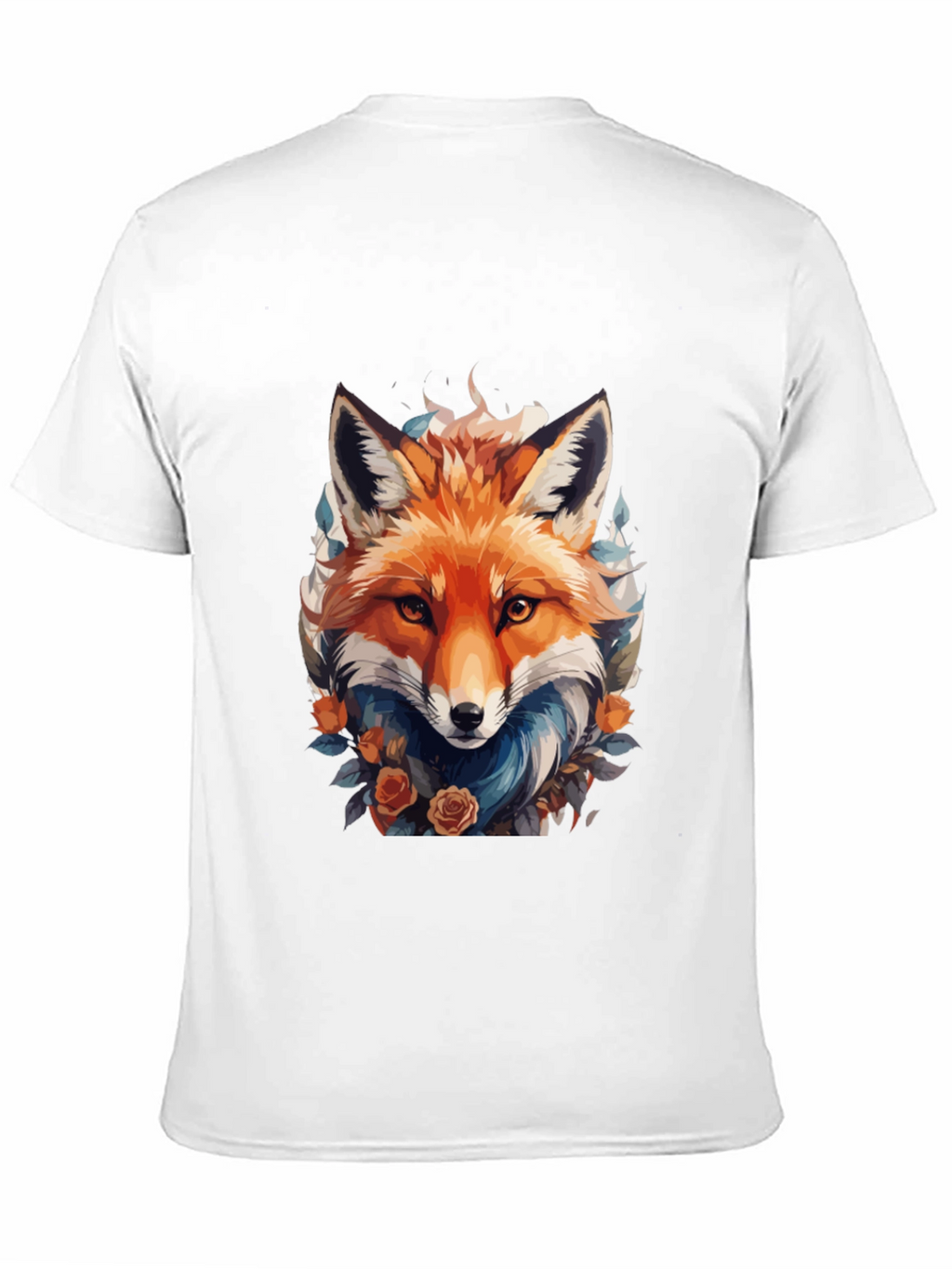 Fox Floral T-Shirt - Mens Graphic Tee