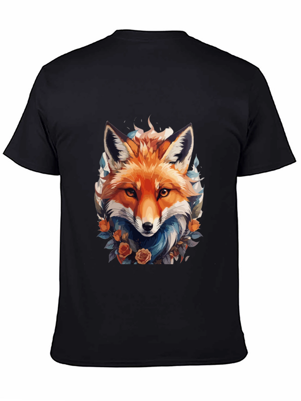 Fox Floral T-Shirt - Mens Graphic Tee