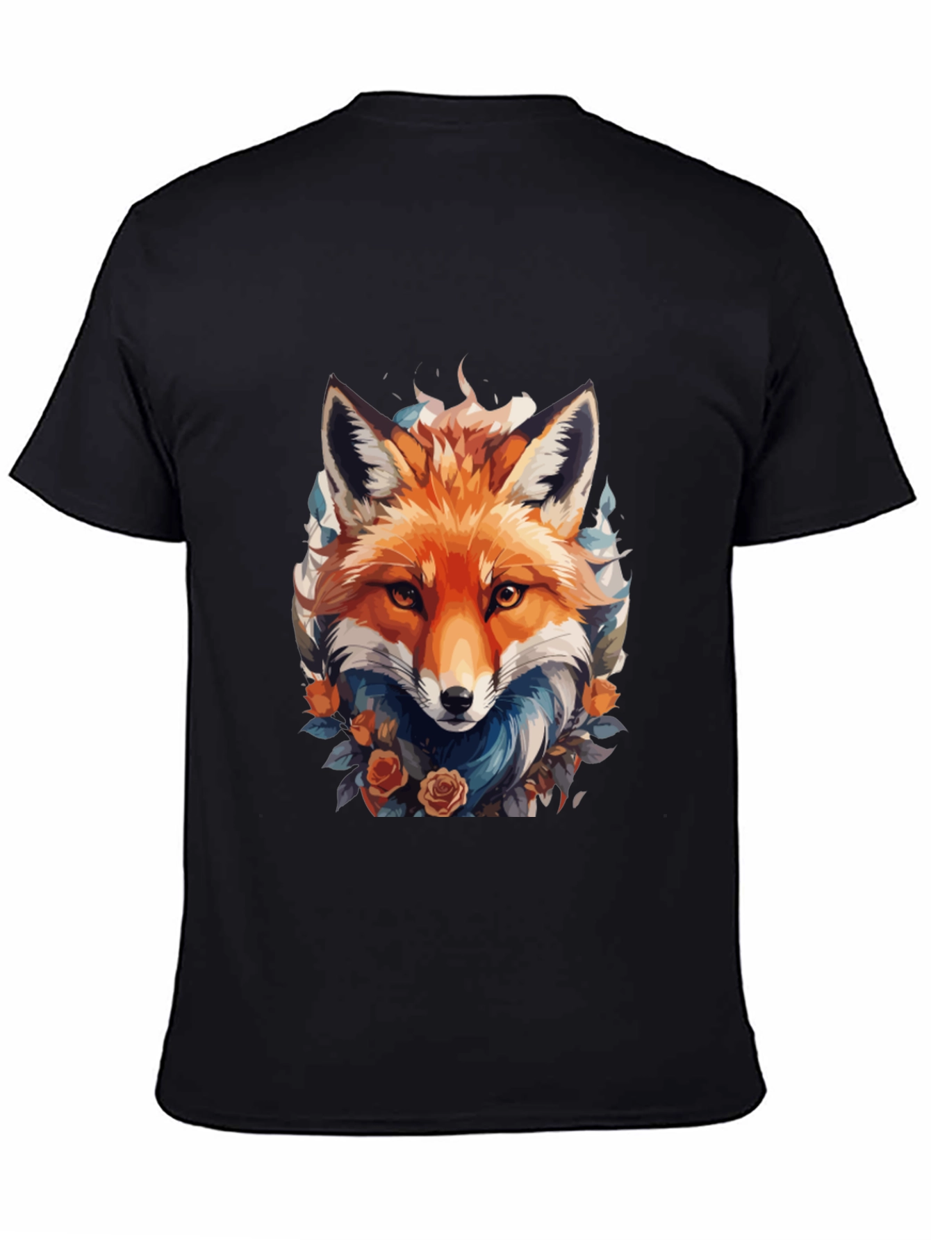 Fox Floral T-Shirt - Mens Graphic Tee