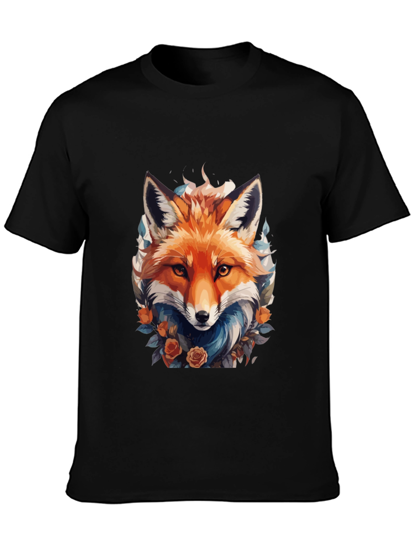 Fox Floral T-Shirt - Mens Graphic Tee