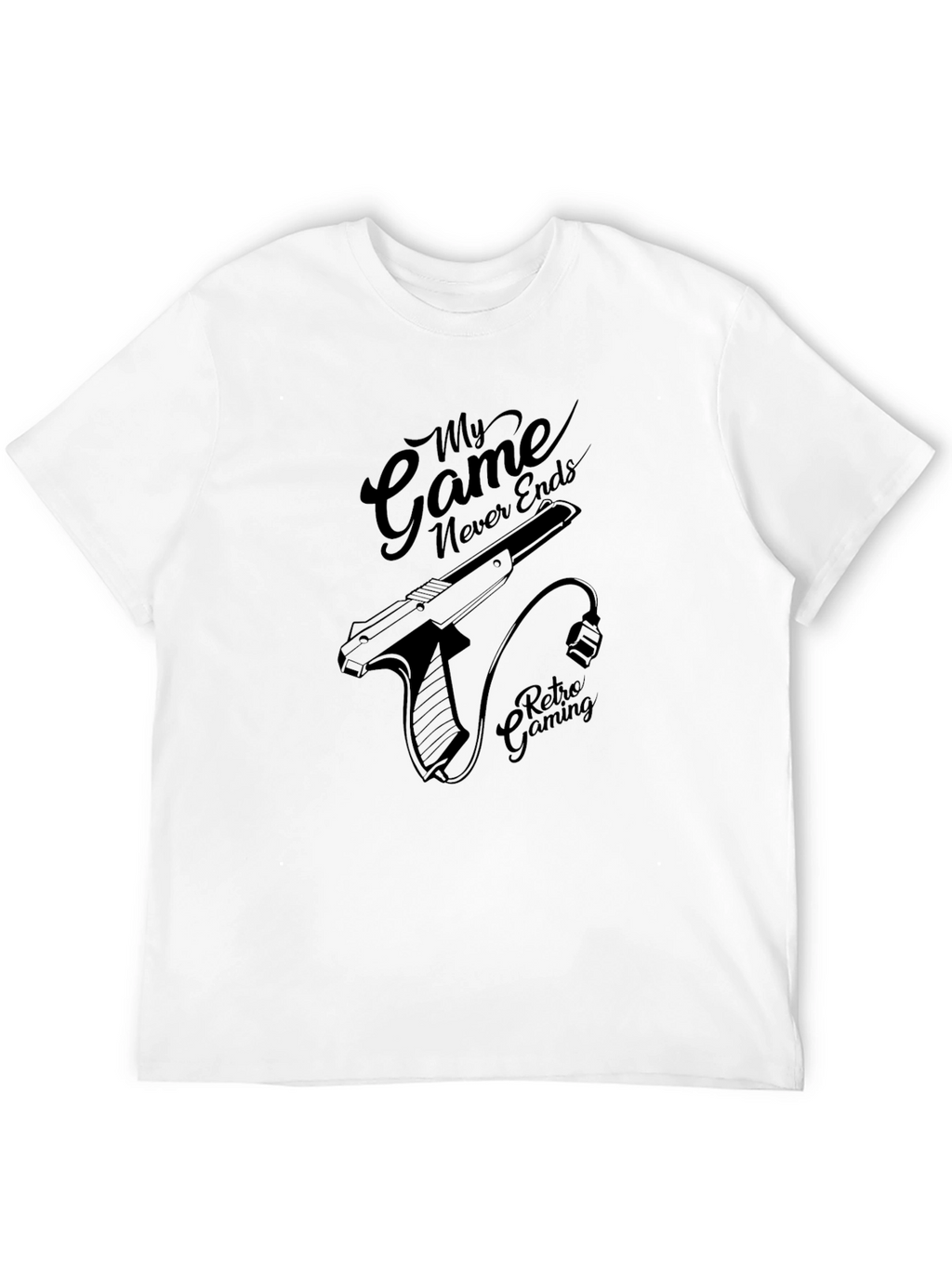 Retro Gaming T-Shirt - My Game Never Ends