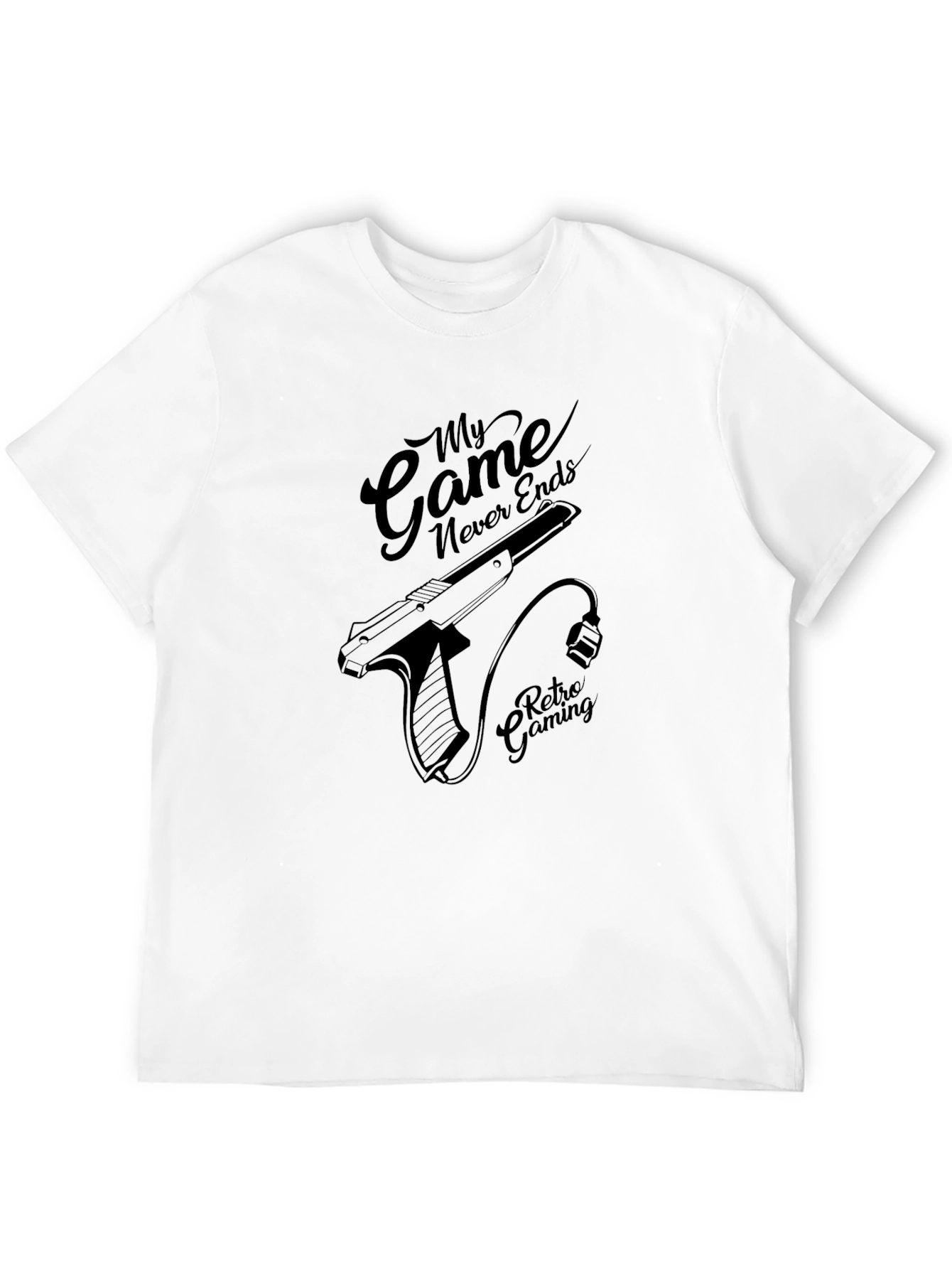 Retro Gaming T-Shirt - My Game Never Ends
