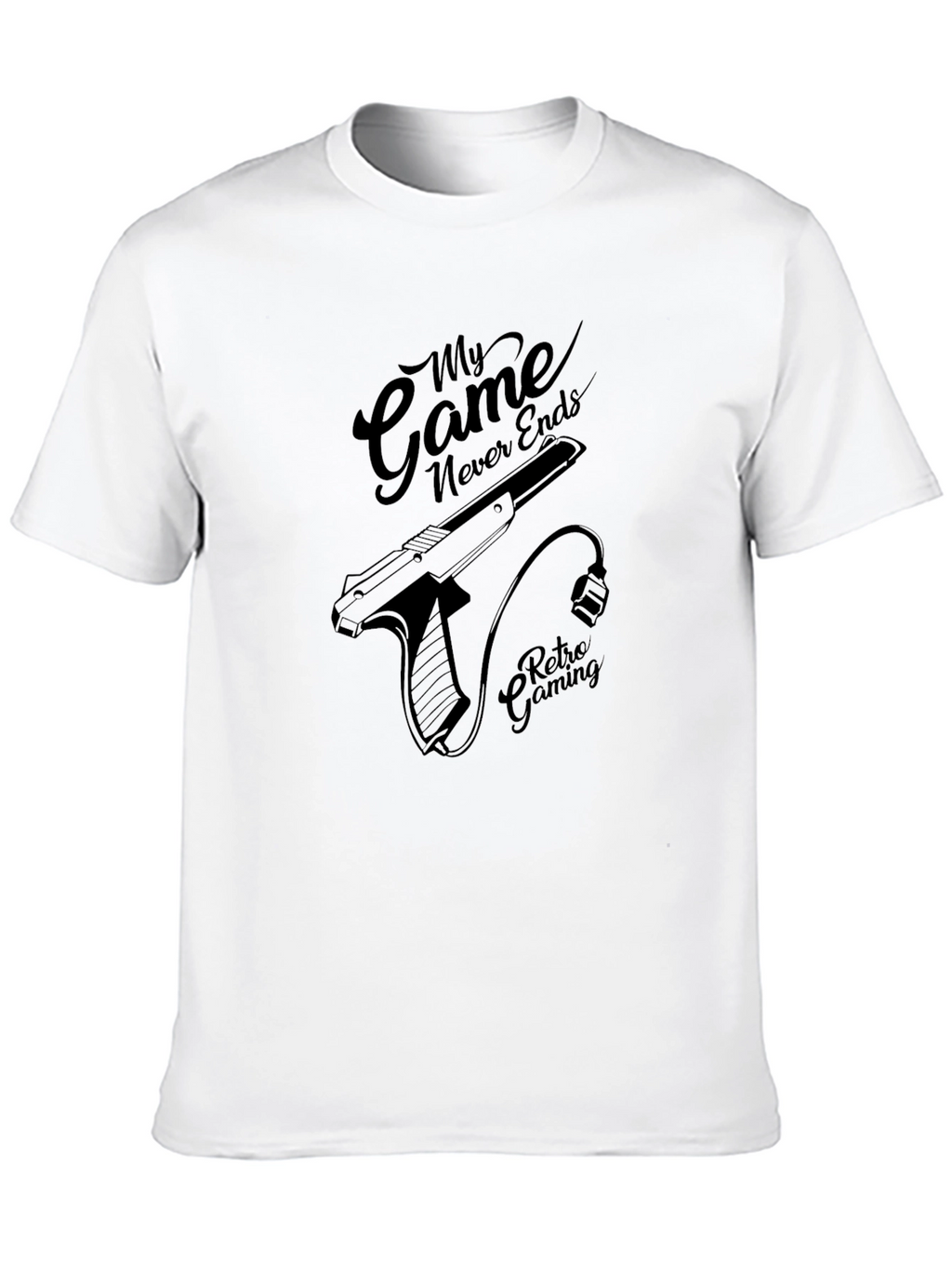 Retro Gaming T-Shirt - My Game Never Ends