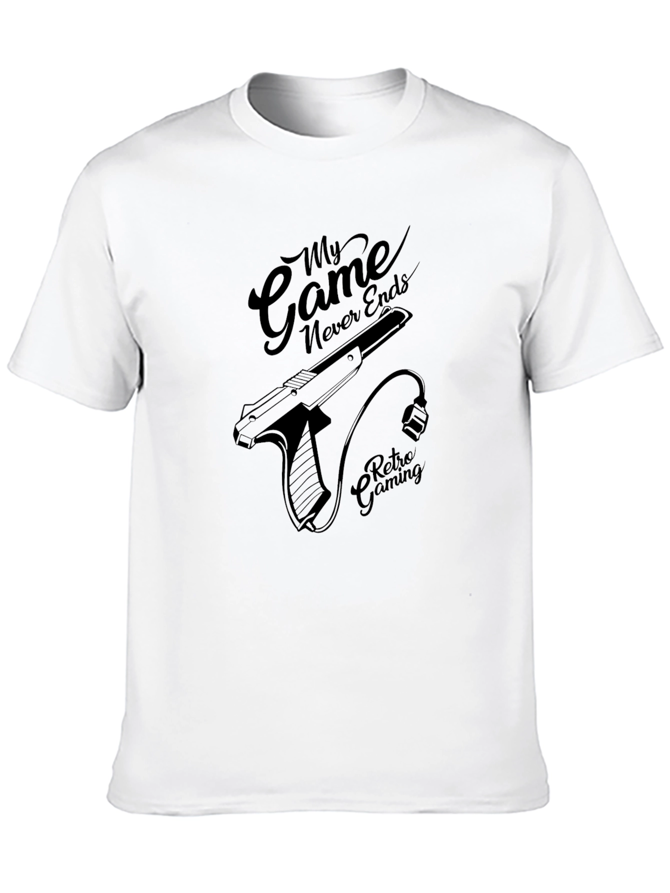 Retro Gaming T-Shirt - My Game Never Ends