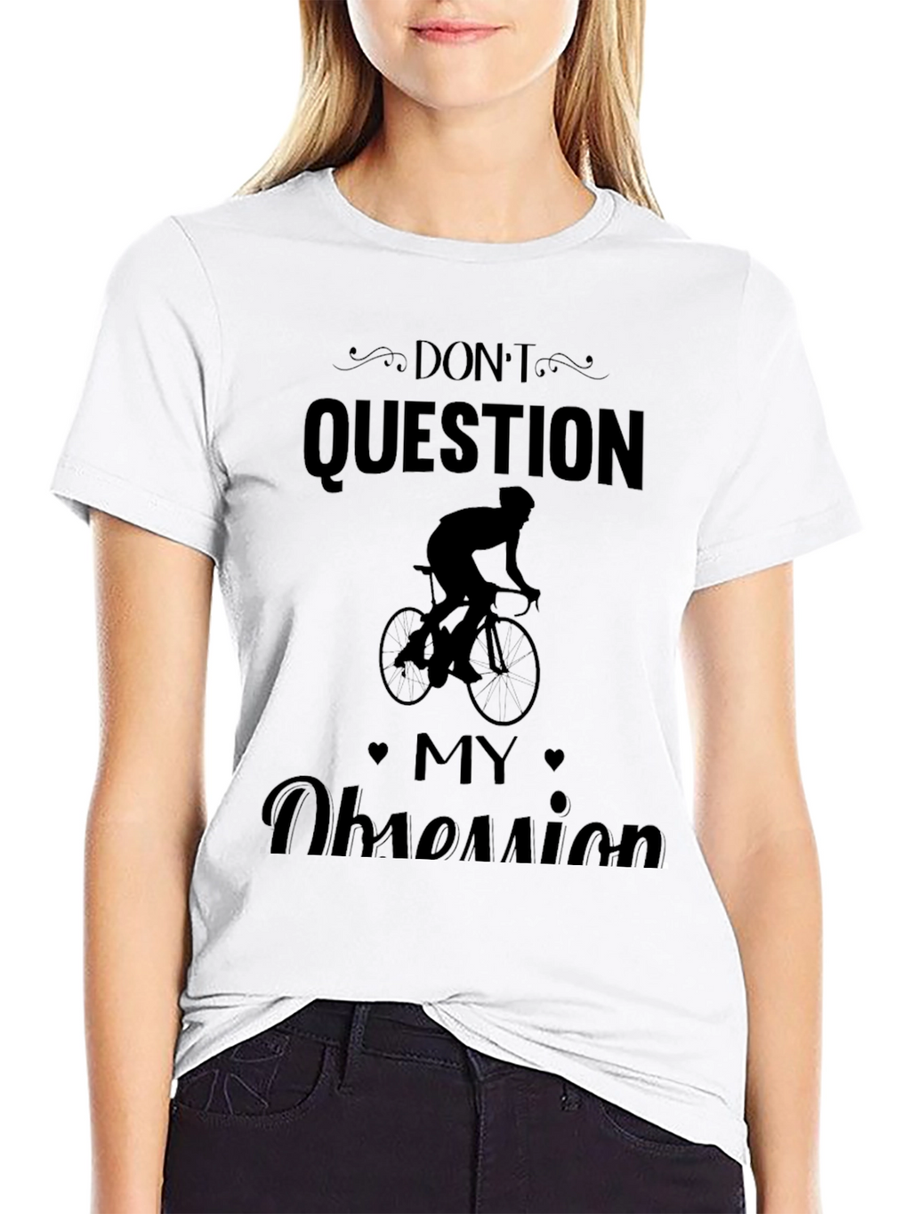 Mens Dont Question My Obsession Biker T-Shirt