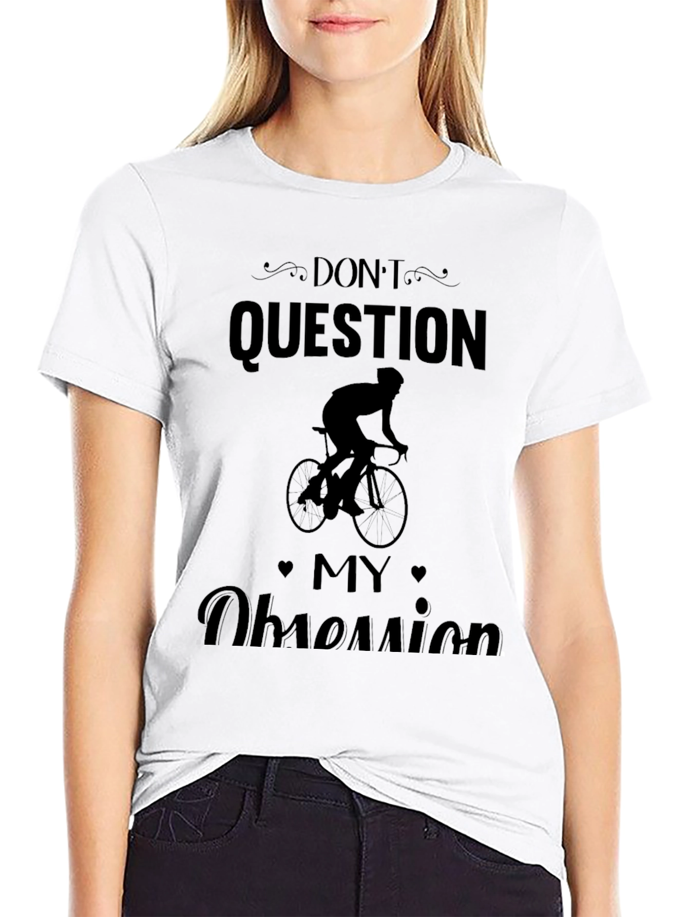 Mens Dont Question My Obsession Biker T-Shirt