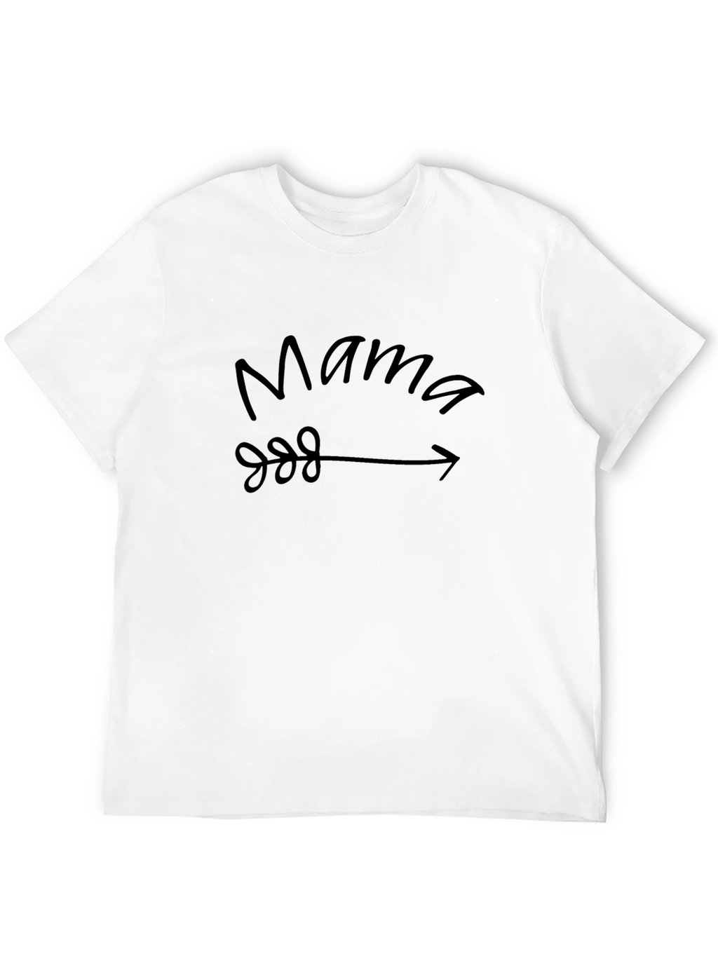 Mama Arrow Graphic Tee - Trendy & Comfortable