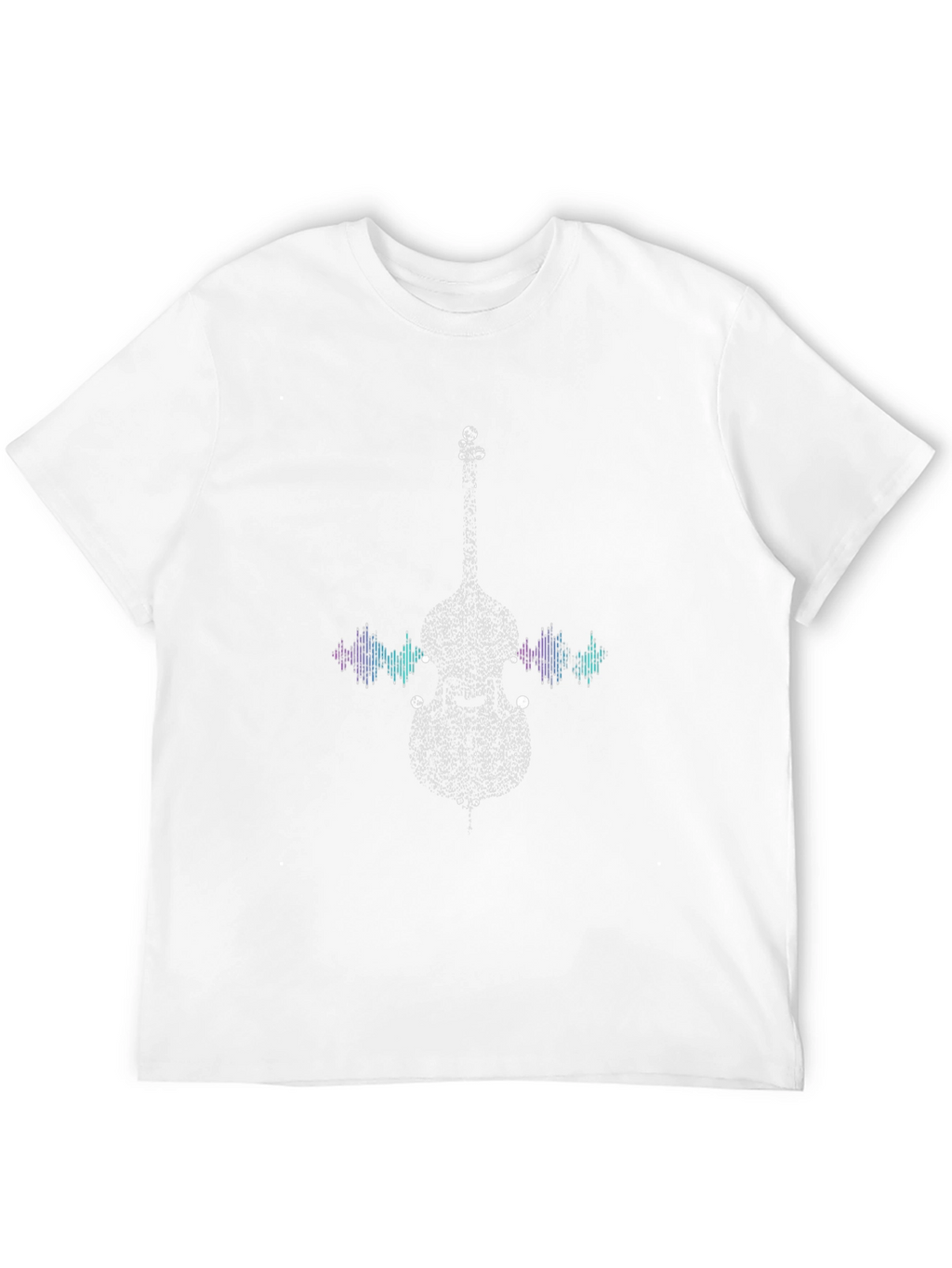 Musical Instrument Graphic Tee - Black