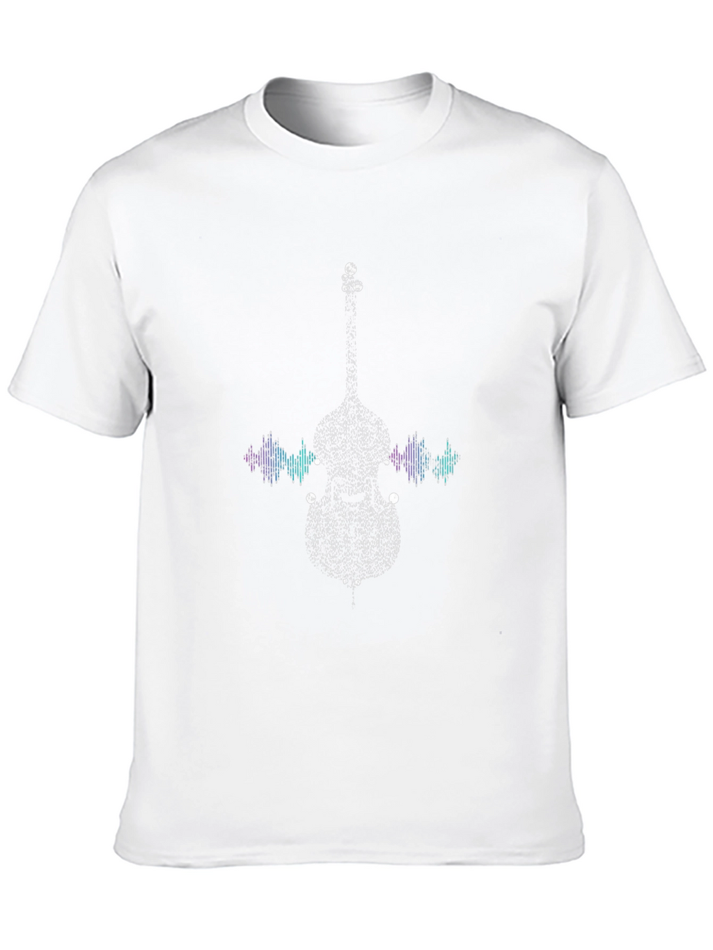 Musical Instrument Graphic Tee - Black