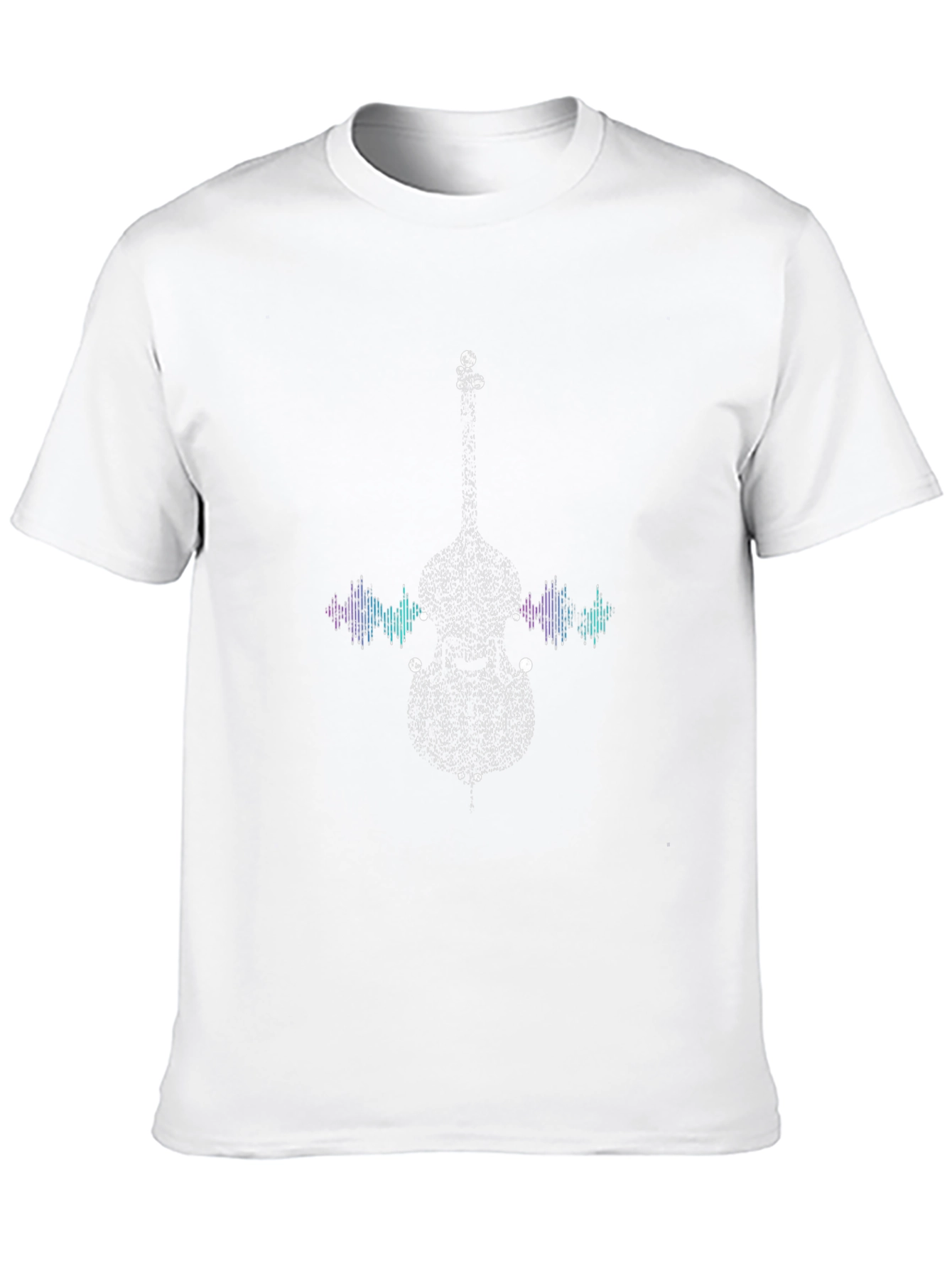 Musical Instrument Graphic Tee - Black