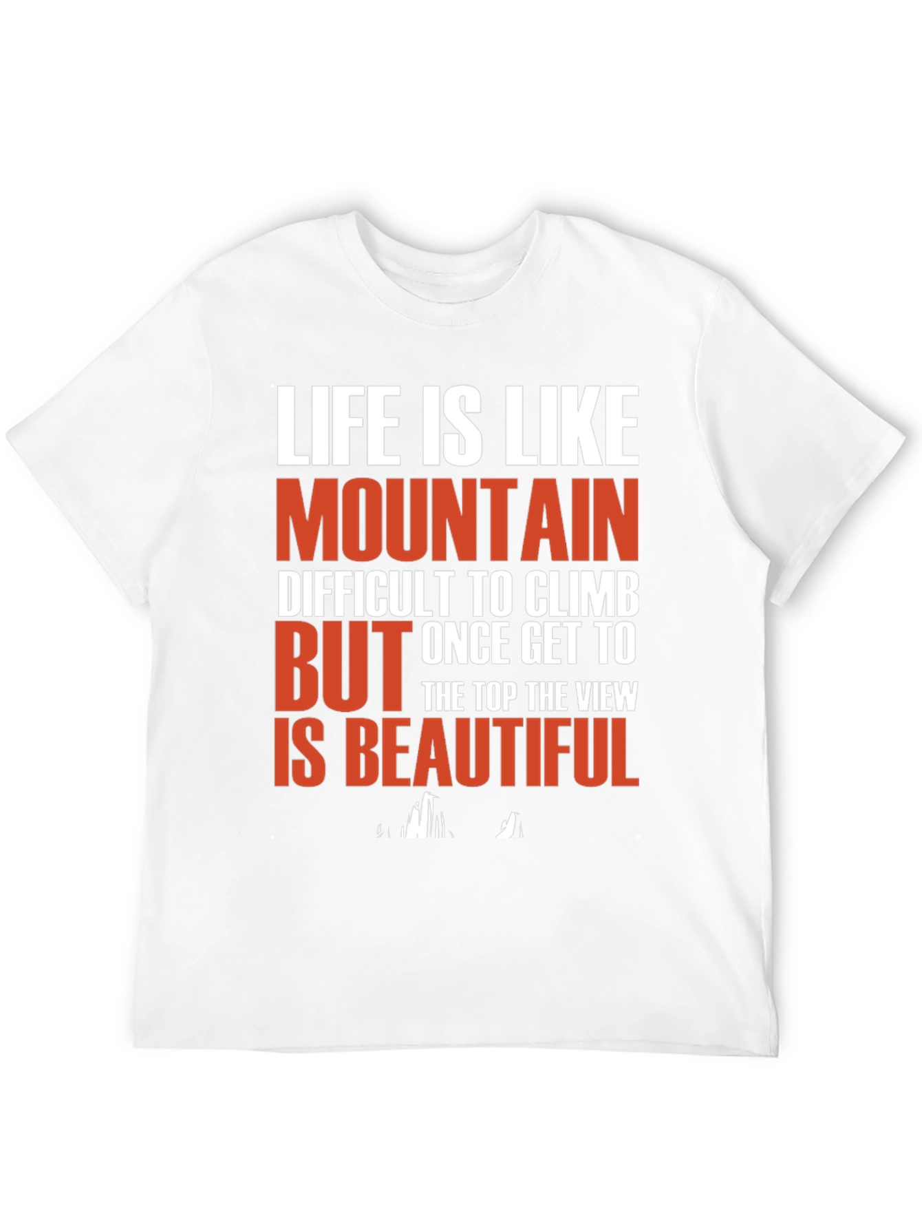 Mountain Life T-Shirt: Climb & View