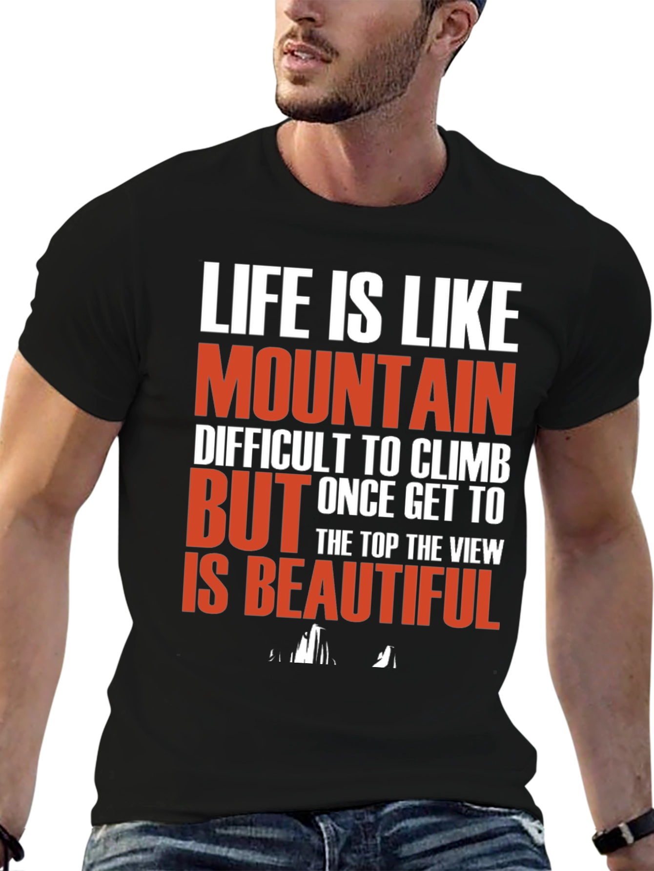 Mountain Life T-Shirt: Climb & View