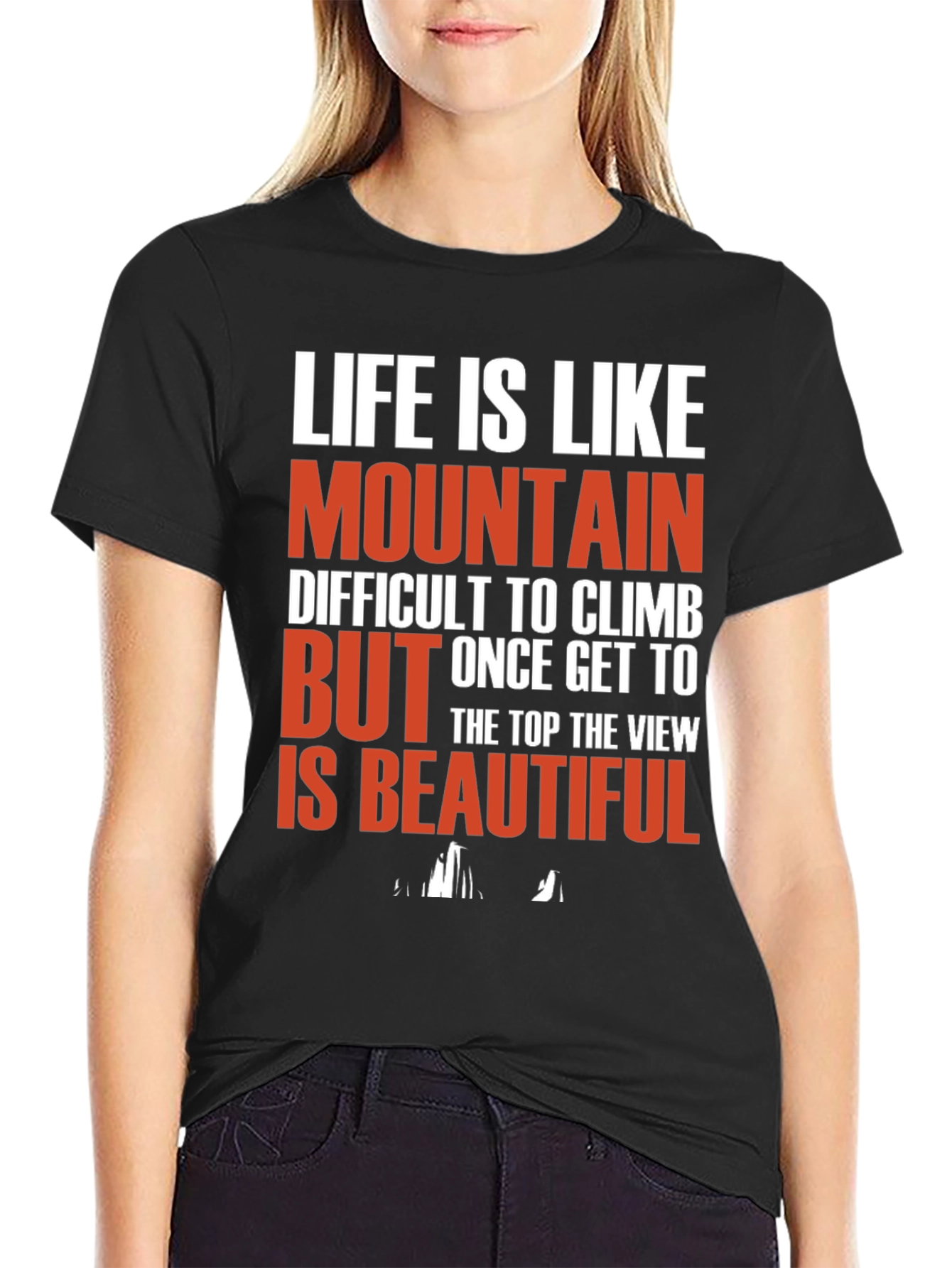 Mountain Life T-Shirt: Climb & View
