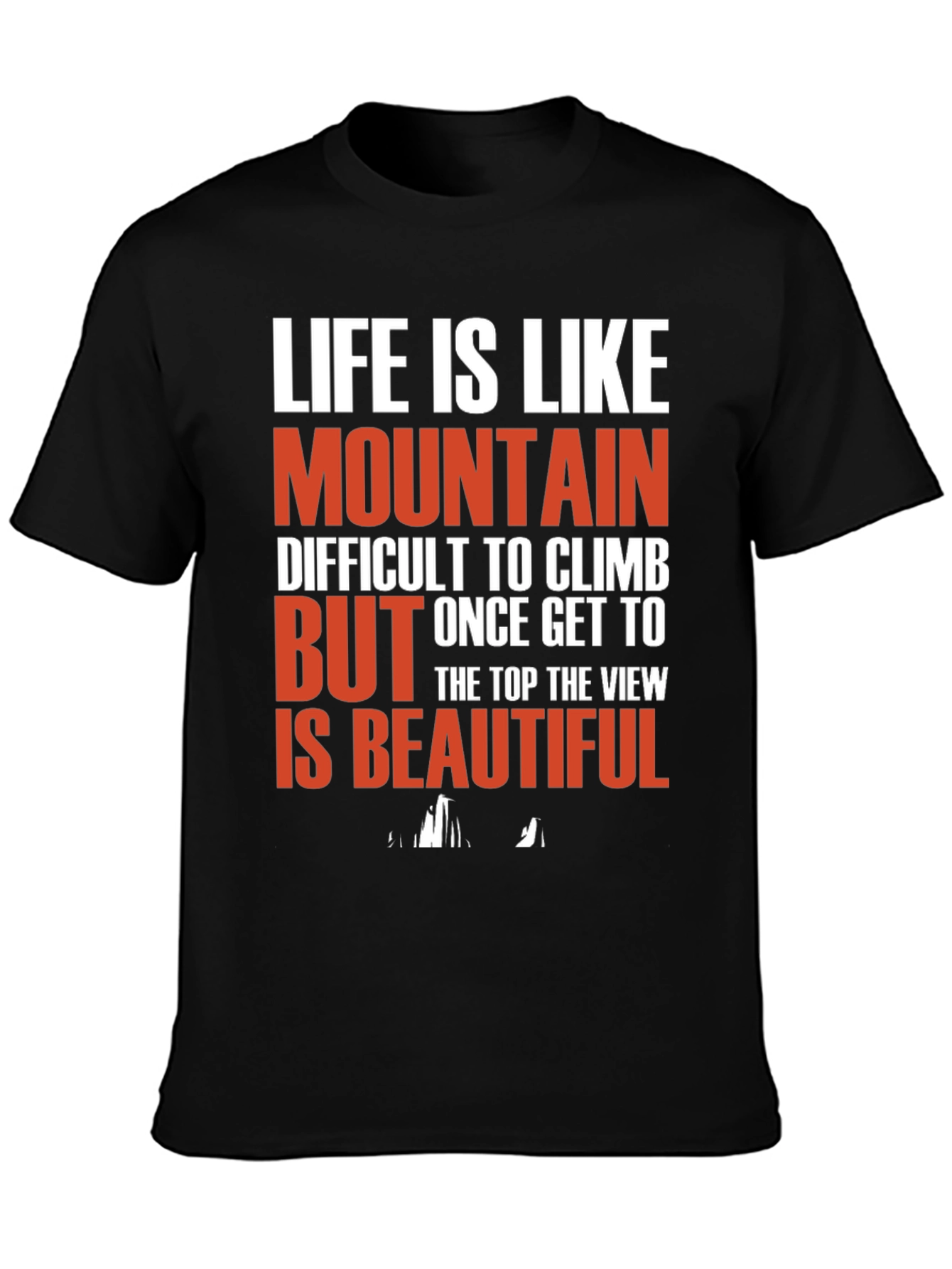 Mountain Life T-Shirt: Climb & View