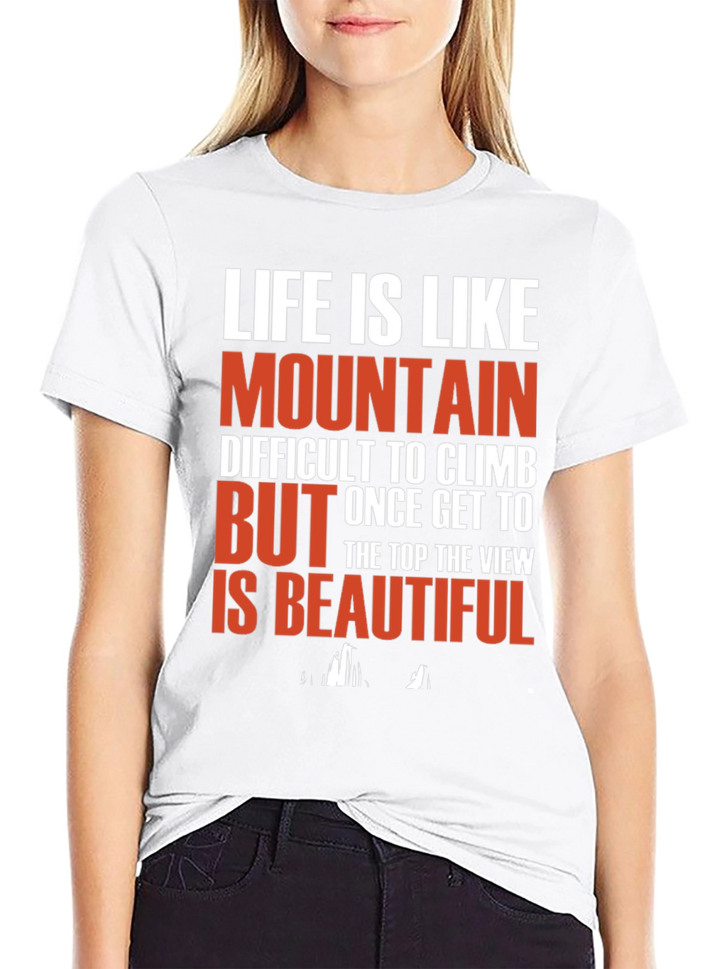 Mountain Life T-Shirt: Climb & View