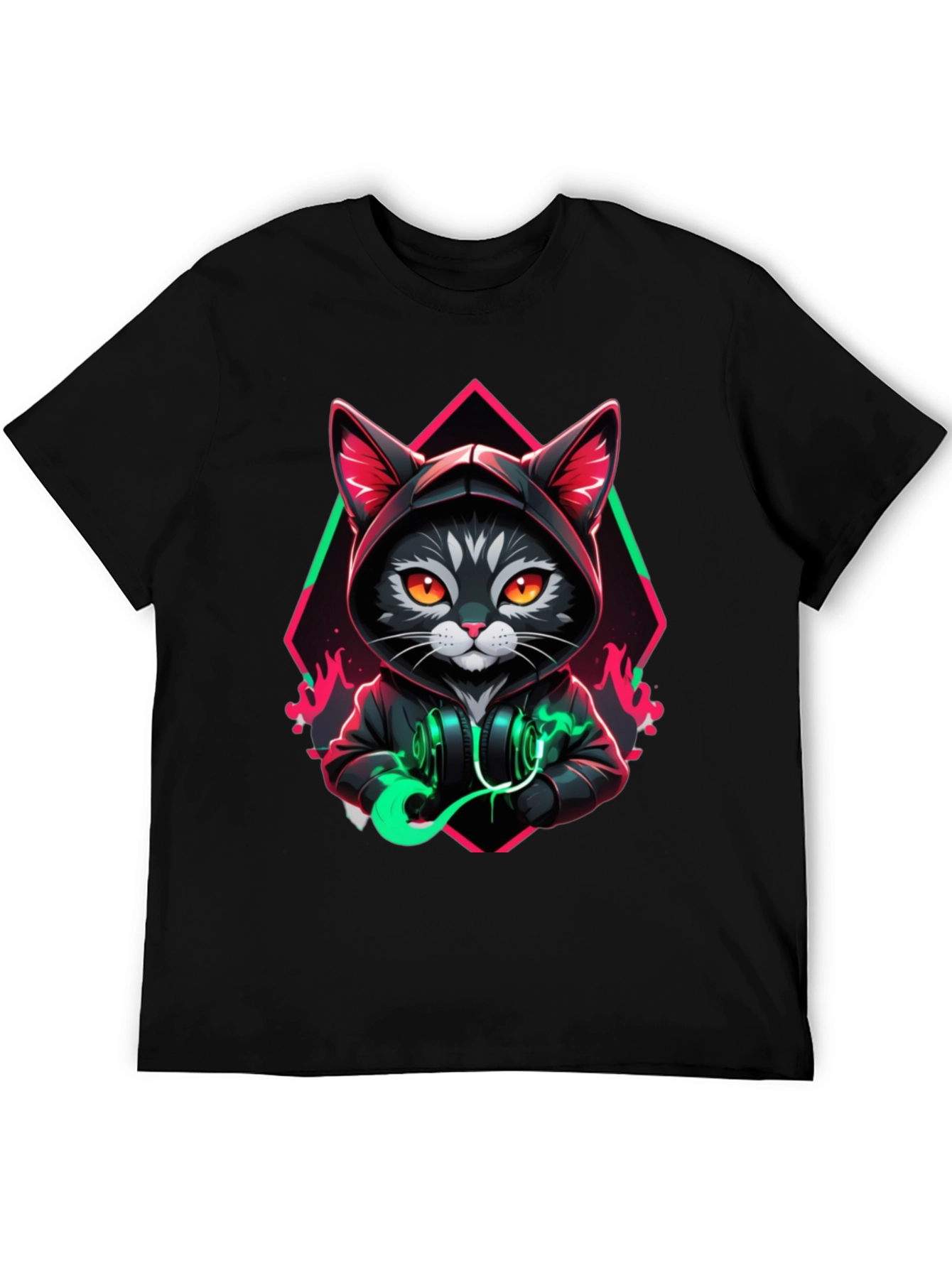 Cool Cat Hoodie T-Shirt - Unique Design