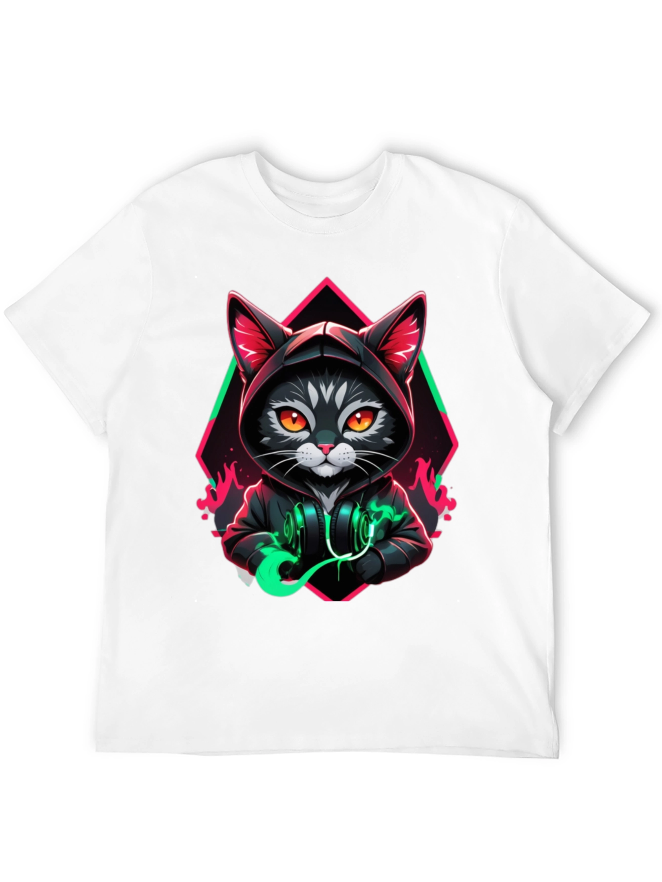 Cool Cat Hoodie T-Shirt - Unique Design