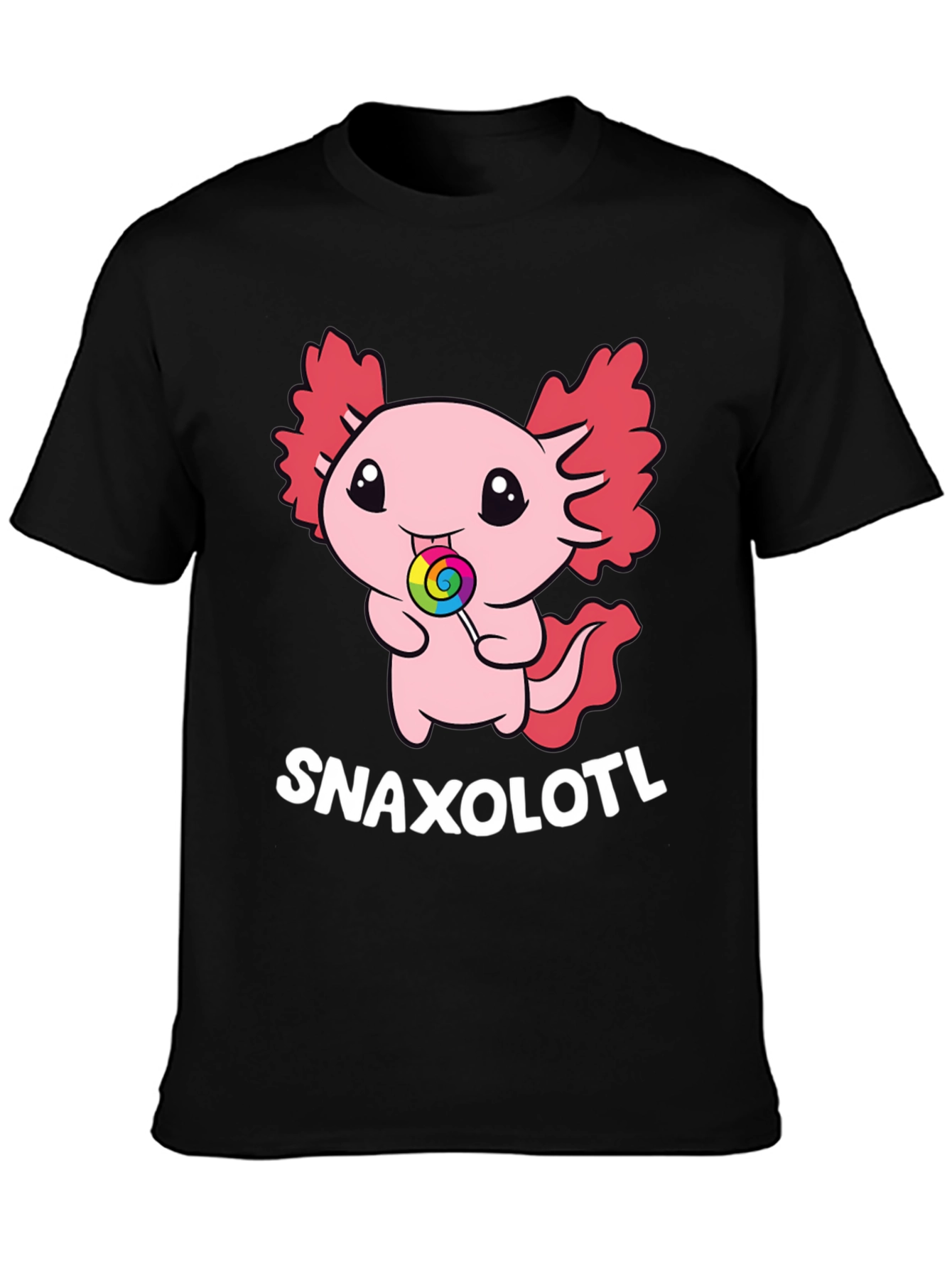 Snaxolotl T-Shirt - Cute Axolotl Candy Tee