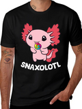 Snaxolotl T-Shirt - Cute Axolotl Candy Tee