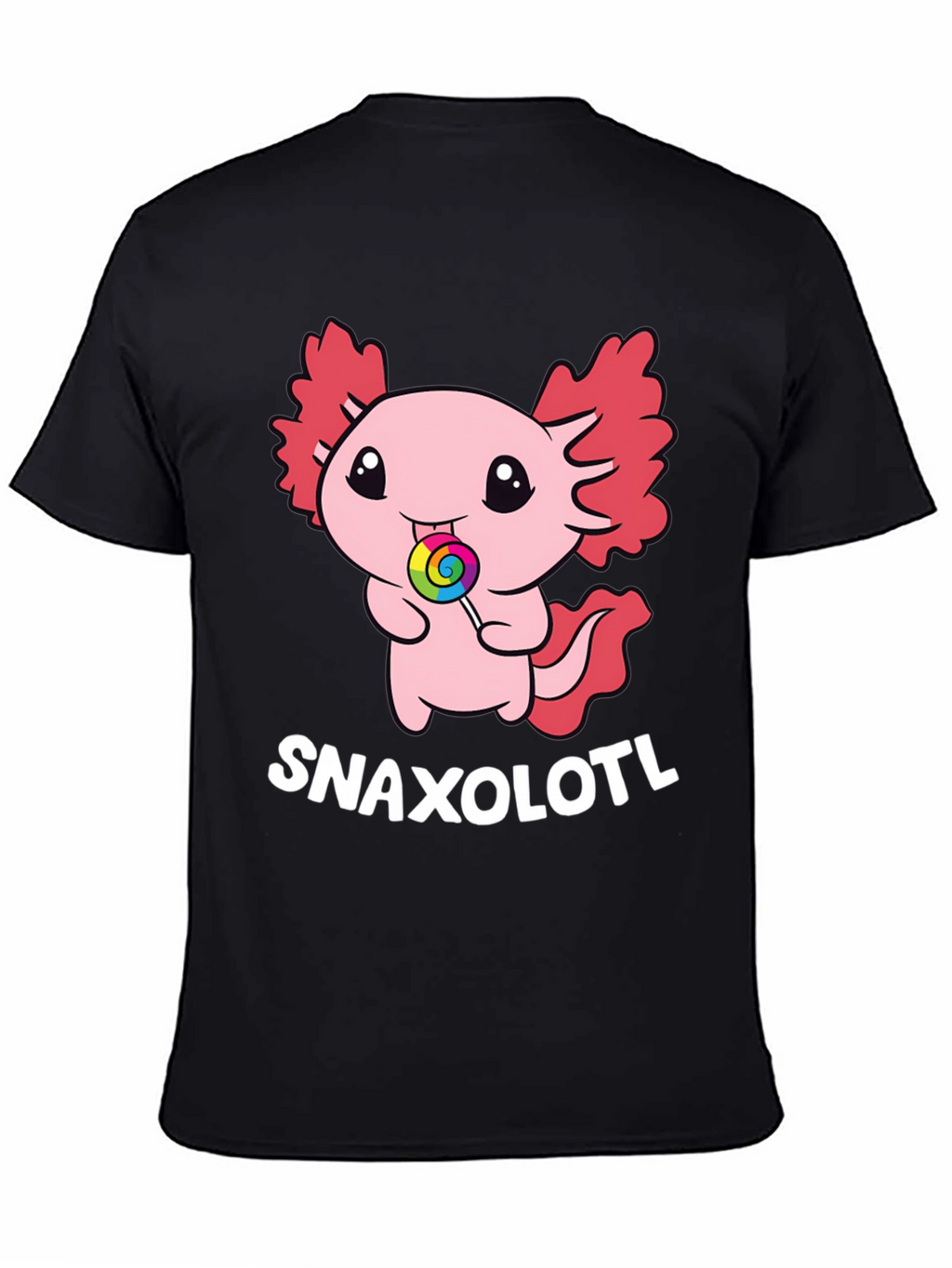 Snaxolotl T-Shirt - Cute Axolotl Candy Tee