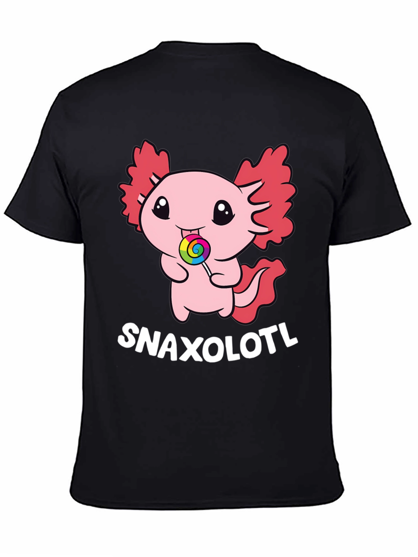 Snaxolotl T-Shirt - Cute Axolotl Candy Tee