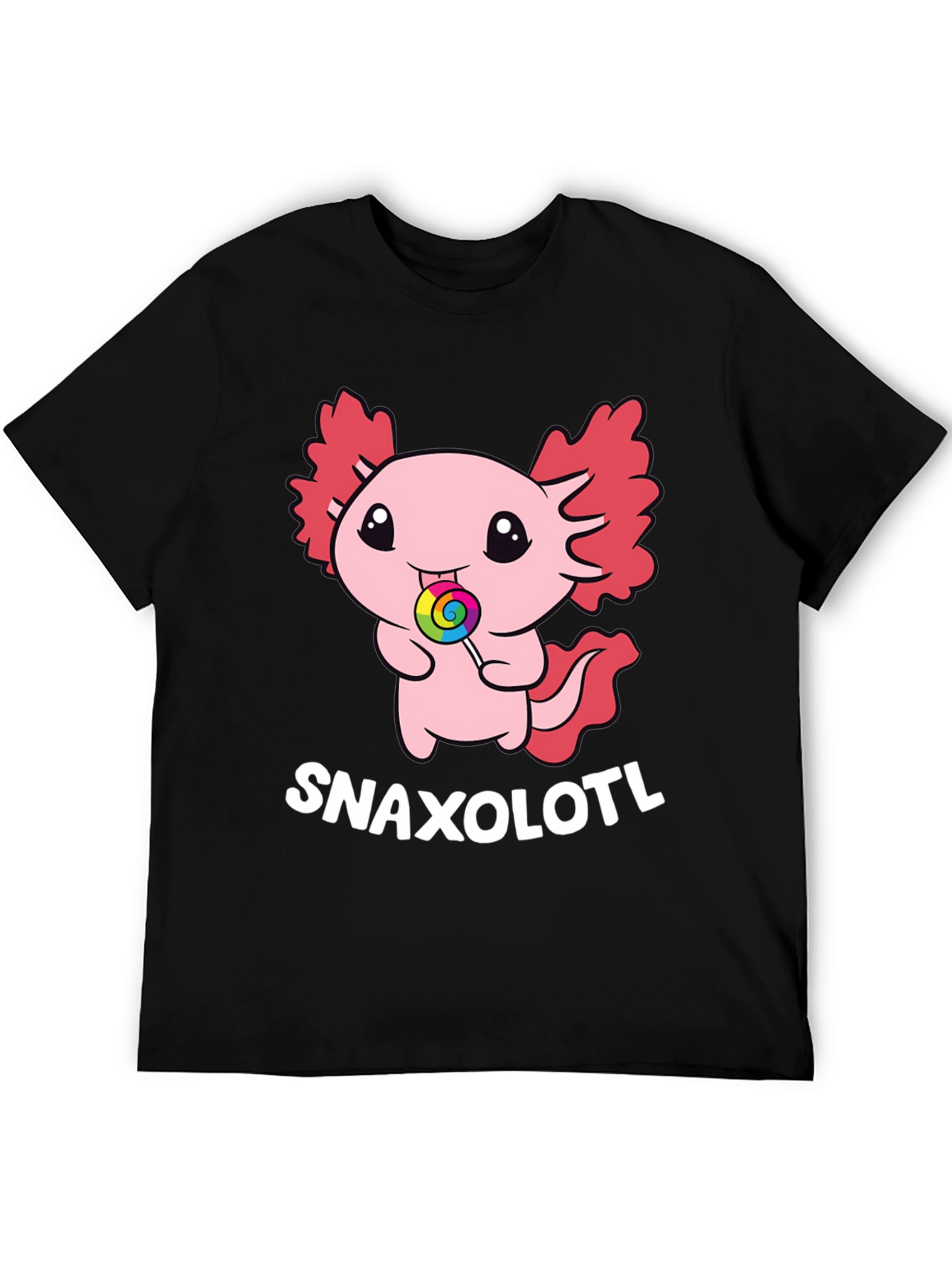 Snaxolotl T-Shirt - Cute Axolotl Candy Tee
