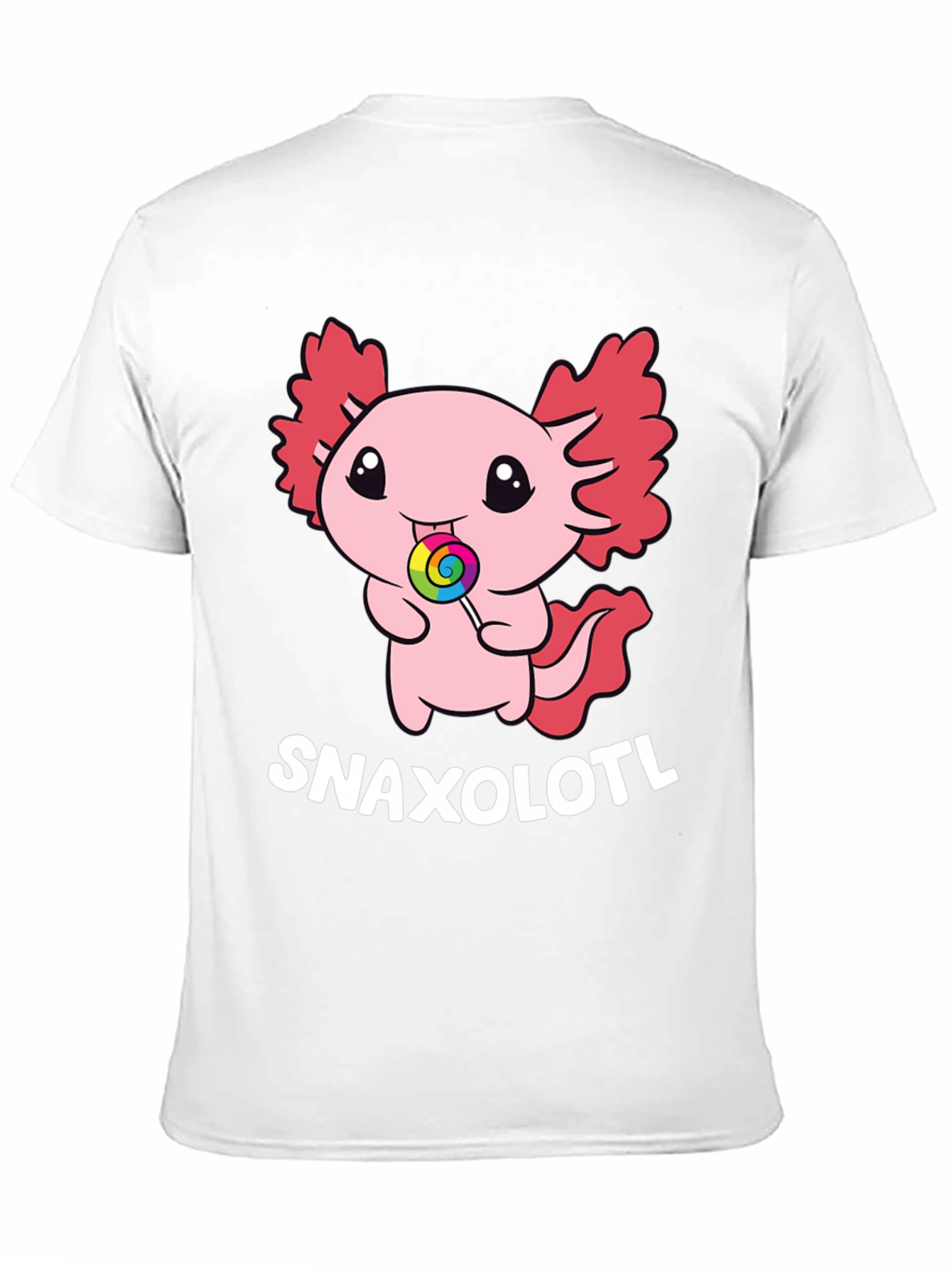 Snaxolotl T-Shirt - Cute Axolotl Candy Tee