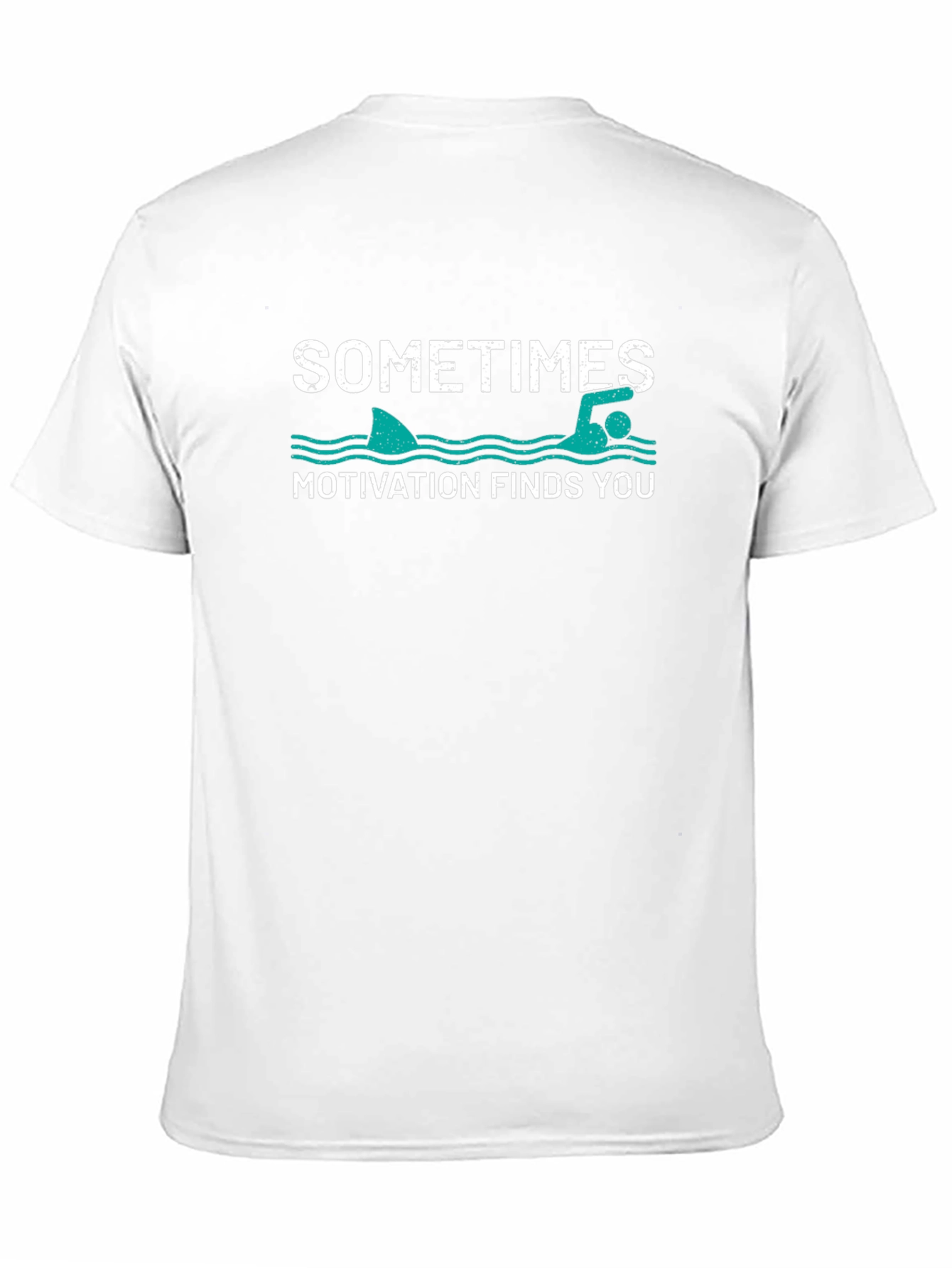 Sometimes Motivation Finds You Graphic T-Shirt