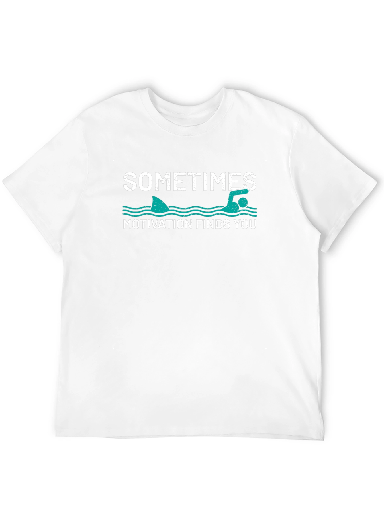 Sometimes Motivation Finds You Graphic T-Shirt