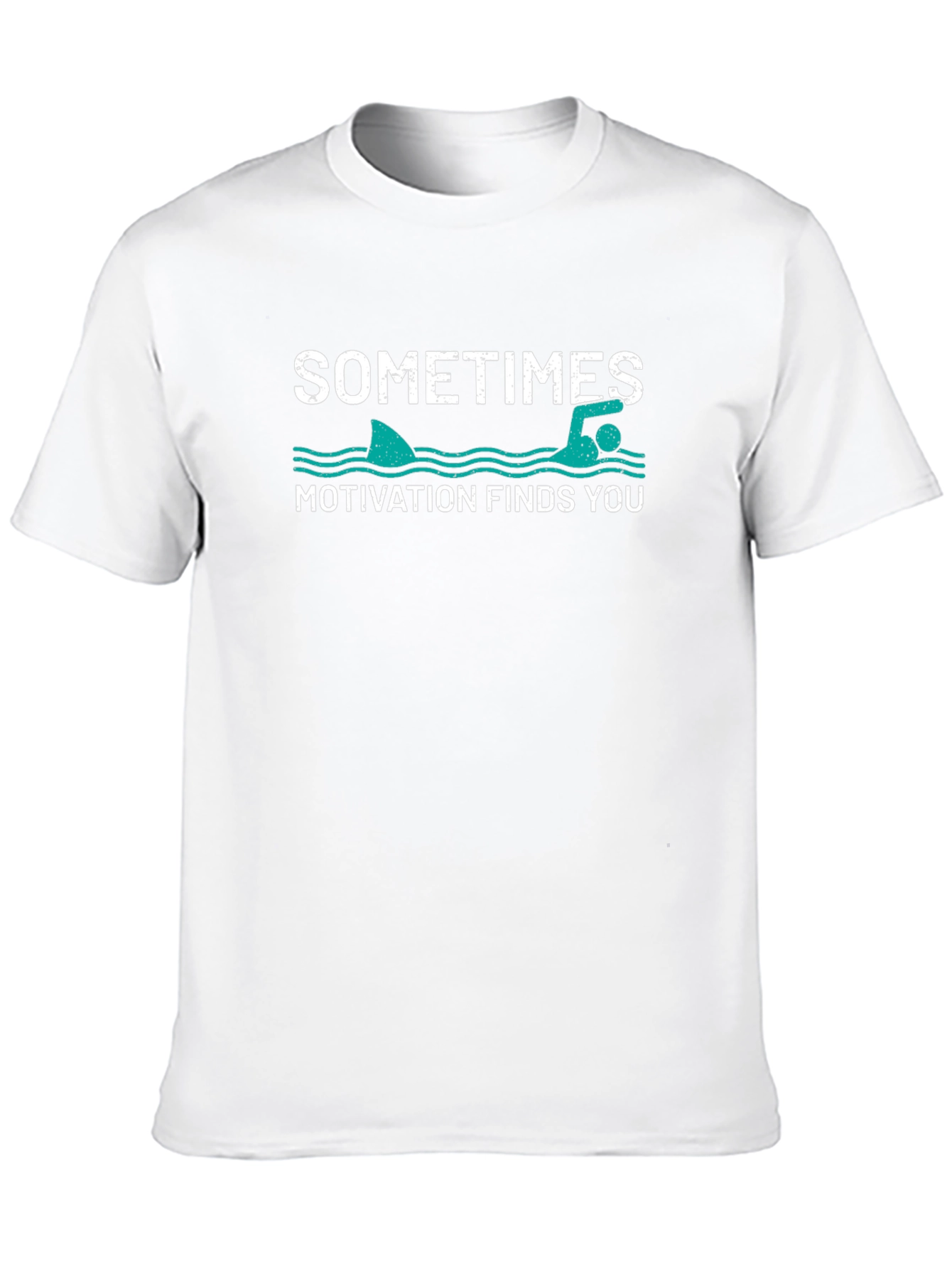 Sometimes Motivation Finds You Graphic T-Shirt