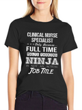 Clinical Nurse Specialist Ninja T-Shirt