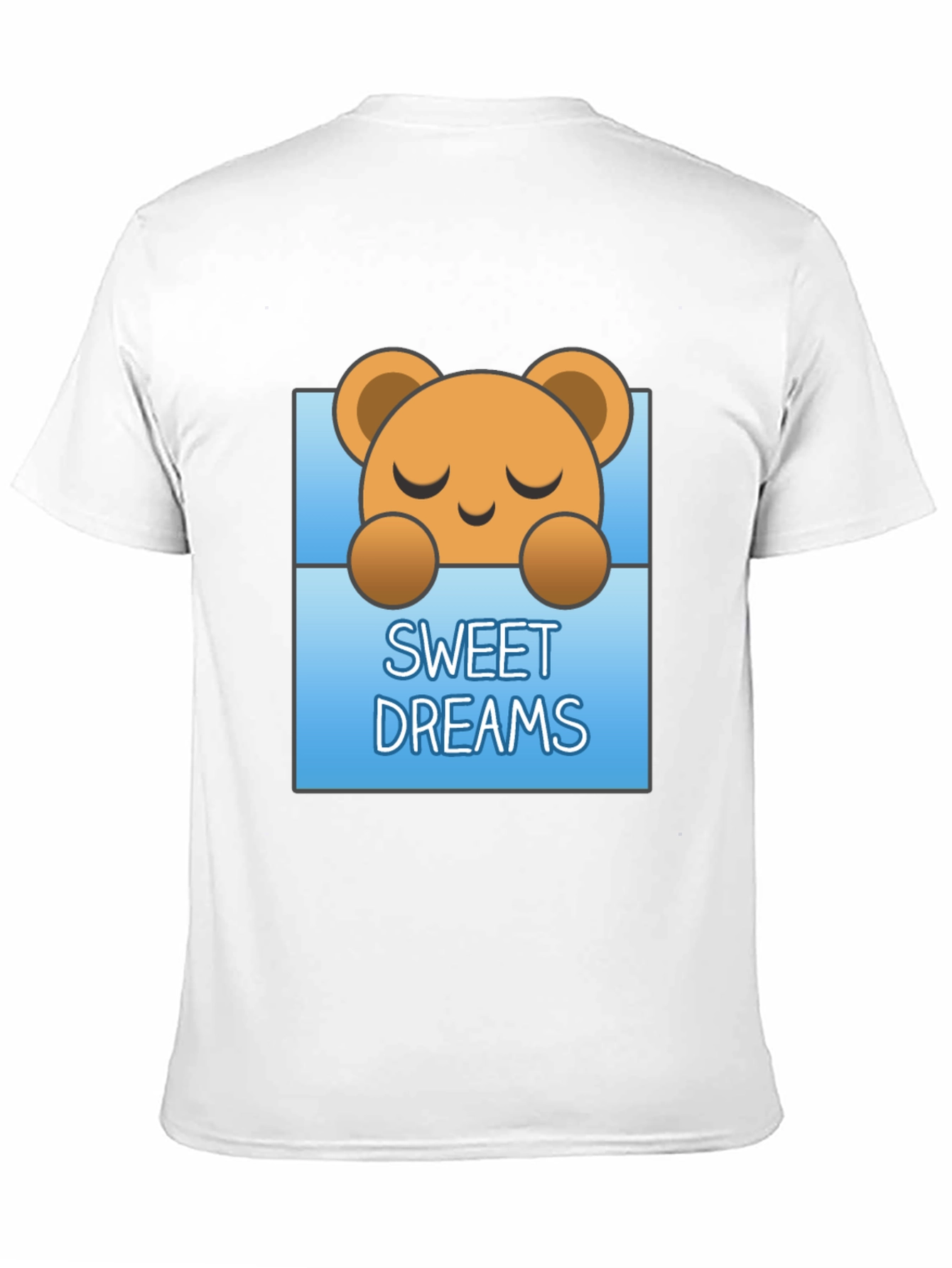 Sweet Dreams Bear Graphic Tee - Soft Cotton