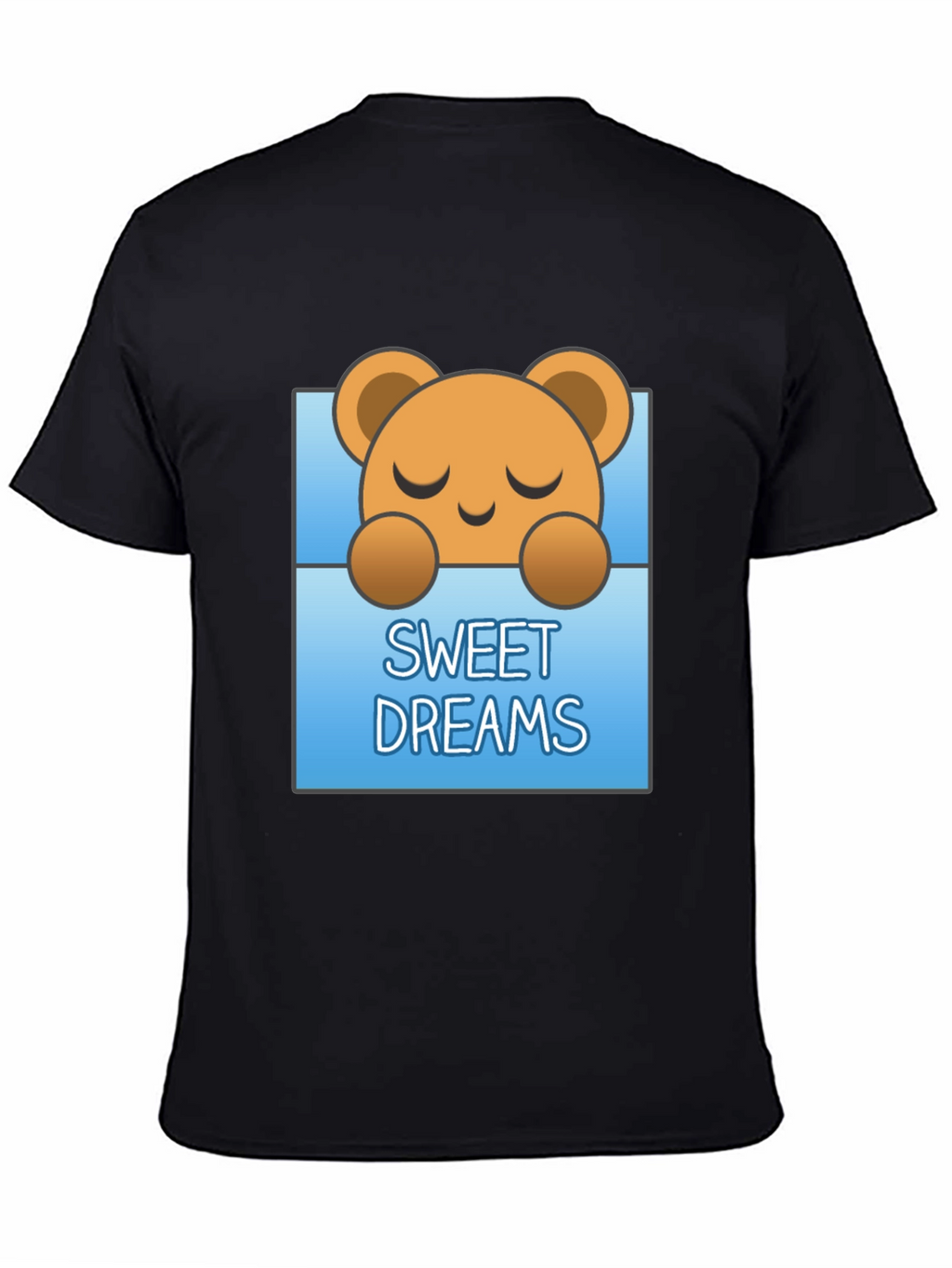 Sweet Dreams Bear Graphic Tee - Soft Cotton