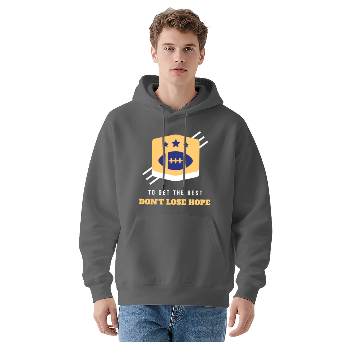 Abstract Design Hoodie - Contemporary Art Sweatshirt #0507