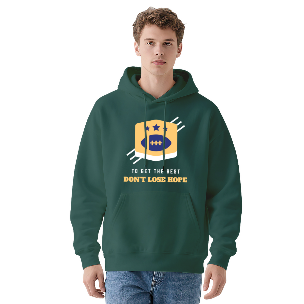 Abstract Design Hoodie - Contemporary Art Sweatshirt #0507