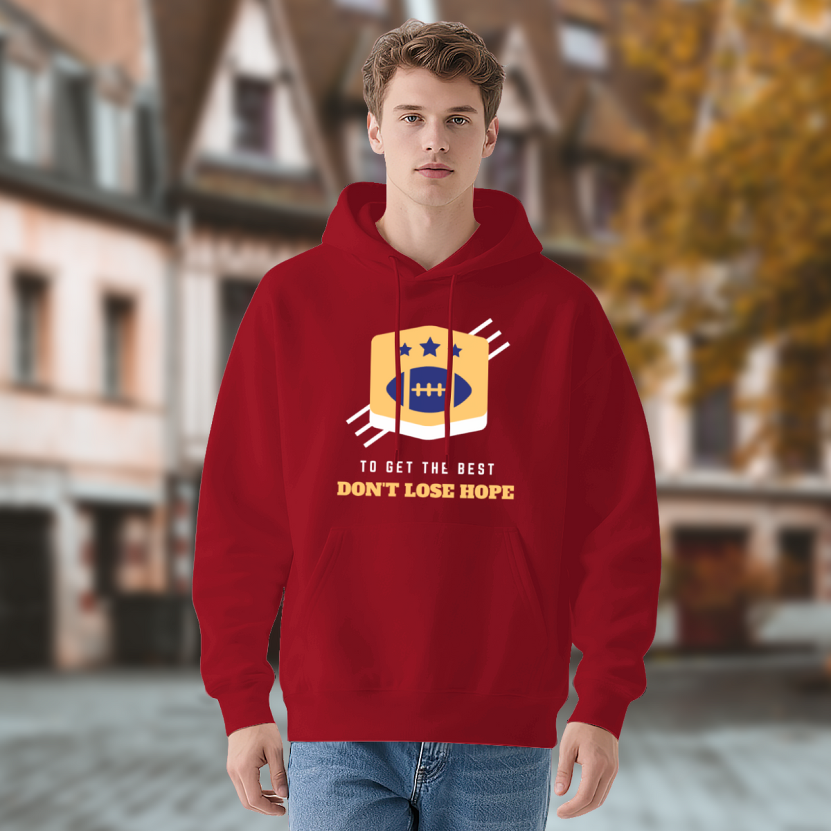 Abstract Design Hoodie - Contemporary Art Sweatshirt #0507