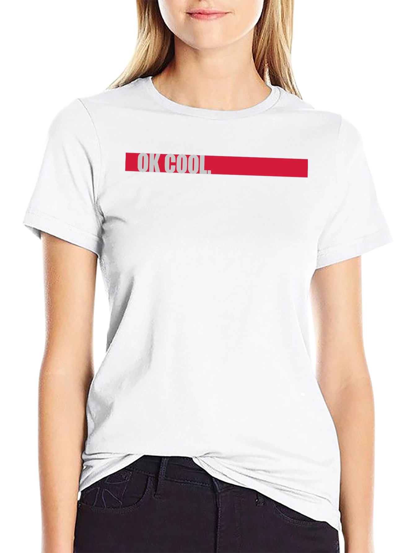 OK COOL Graphic T-Shirt - Casual Style