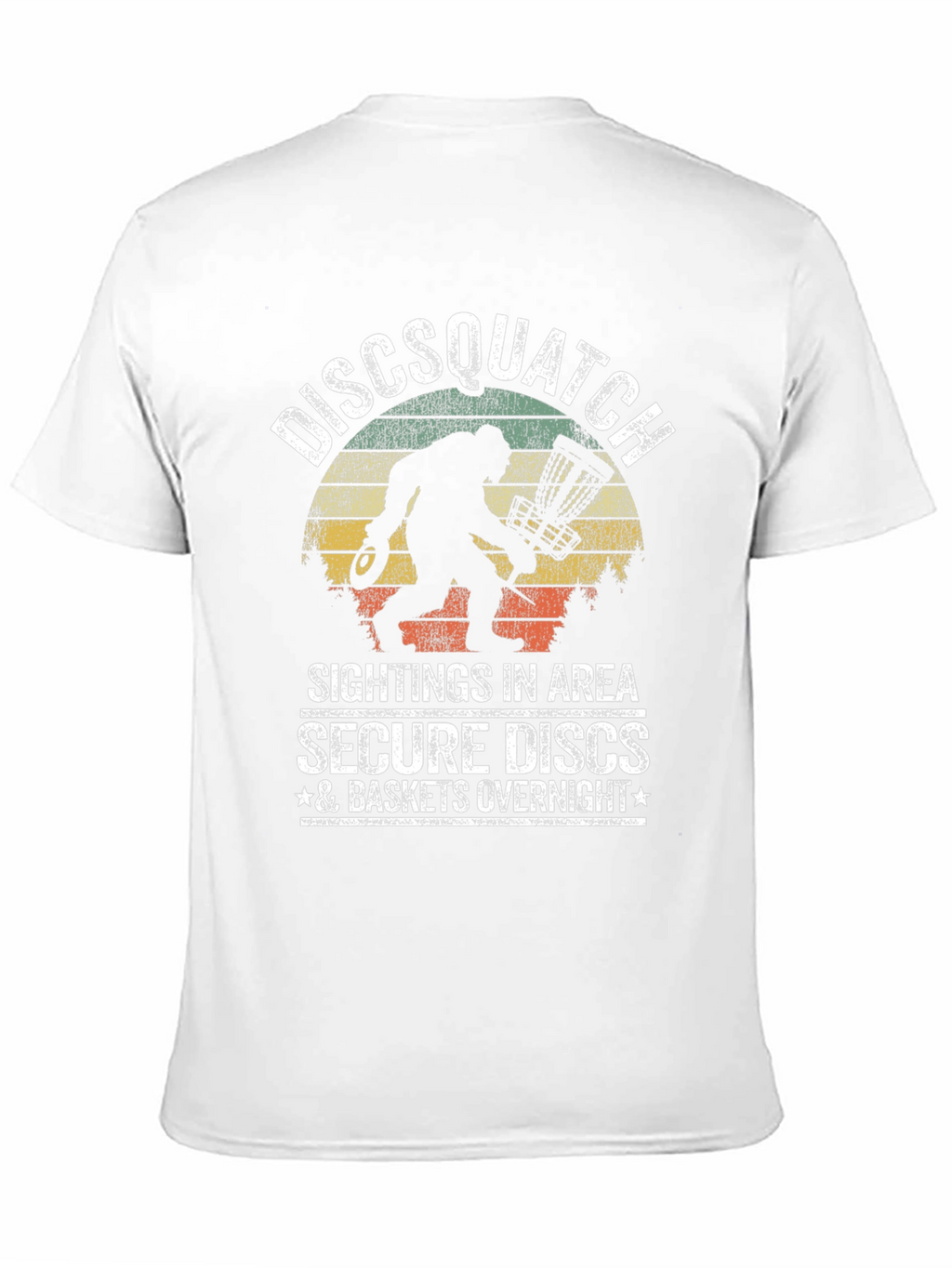 Discsquatch Graphic T-Shirt - Secure Your Discs!