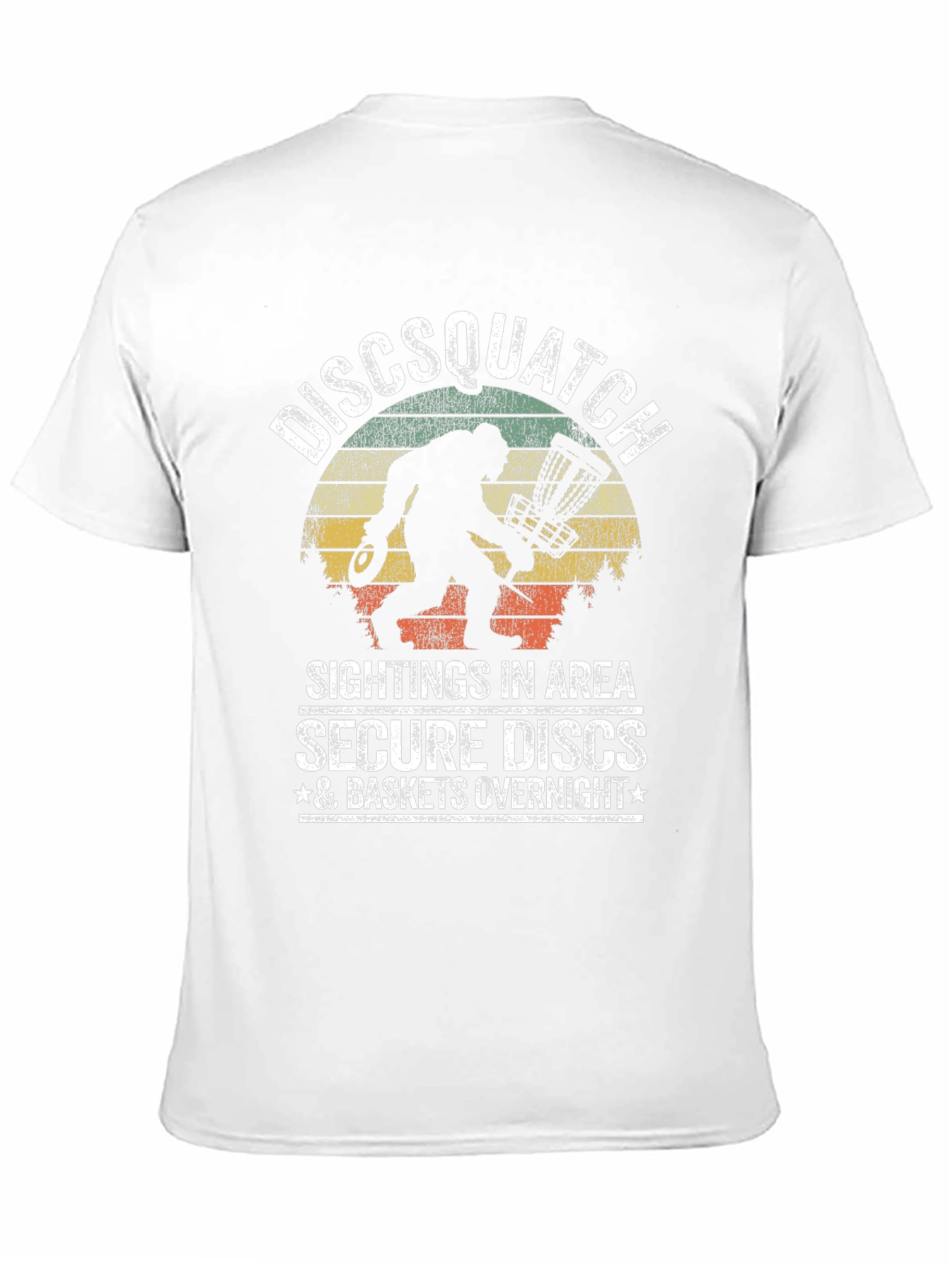 Discsquatch Graphic T-Shirt - Secure Your Discs!
