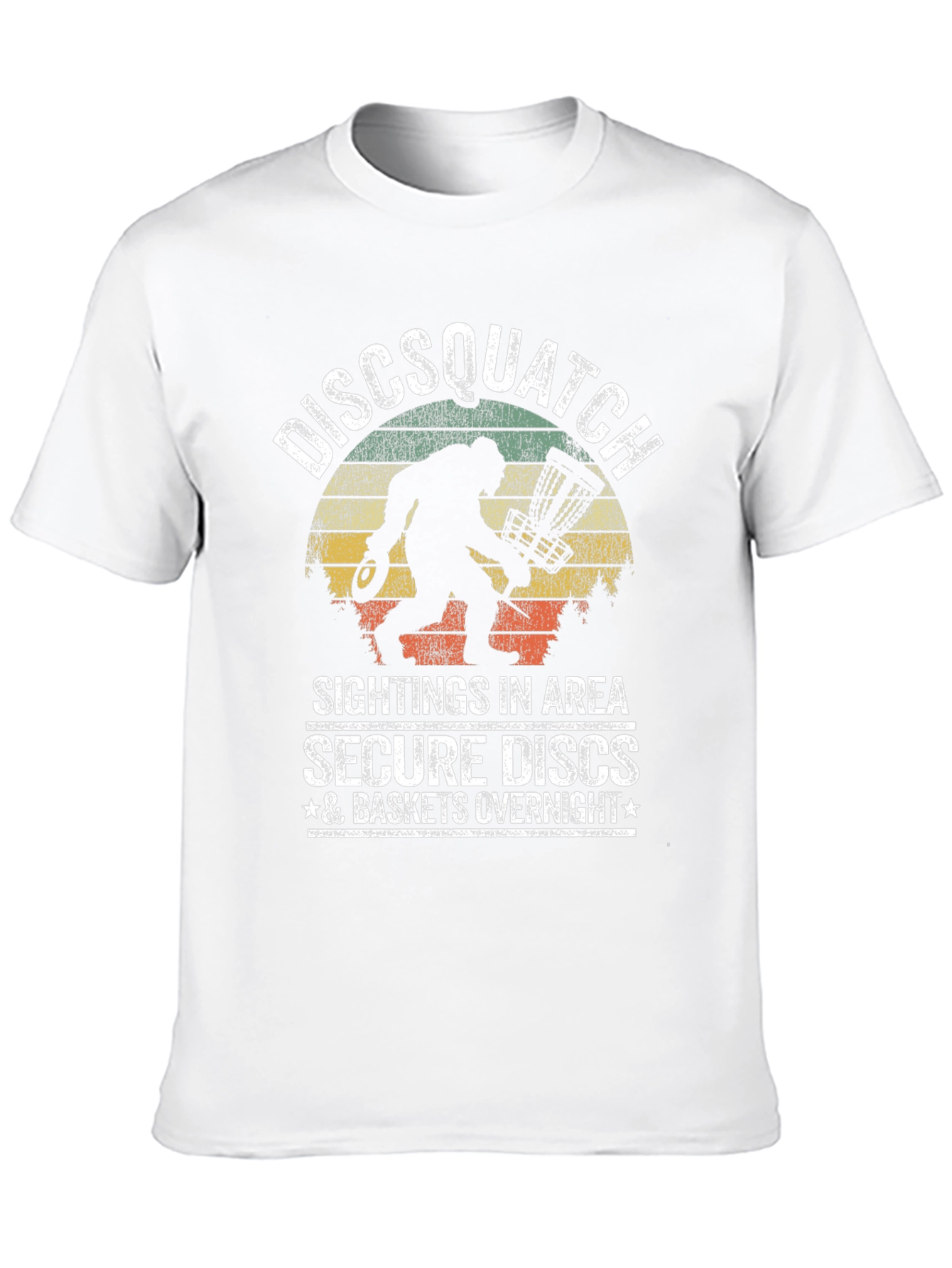 Discsquatch Graphic T-Shirt - Secure Your Discs!