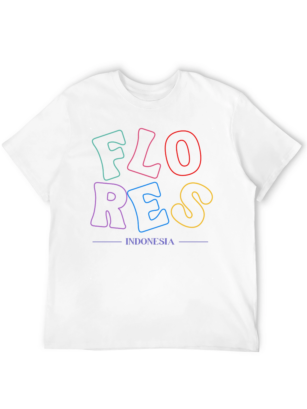 Flores Indonesia Graphic T-Shirt