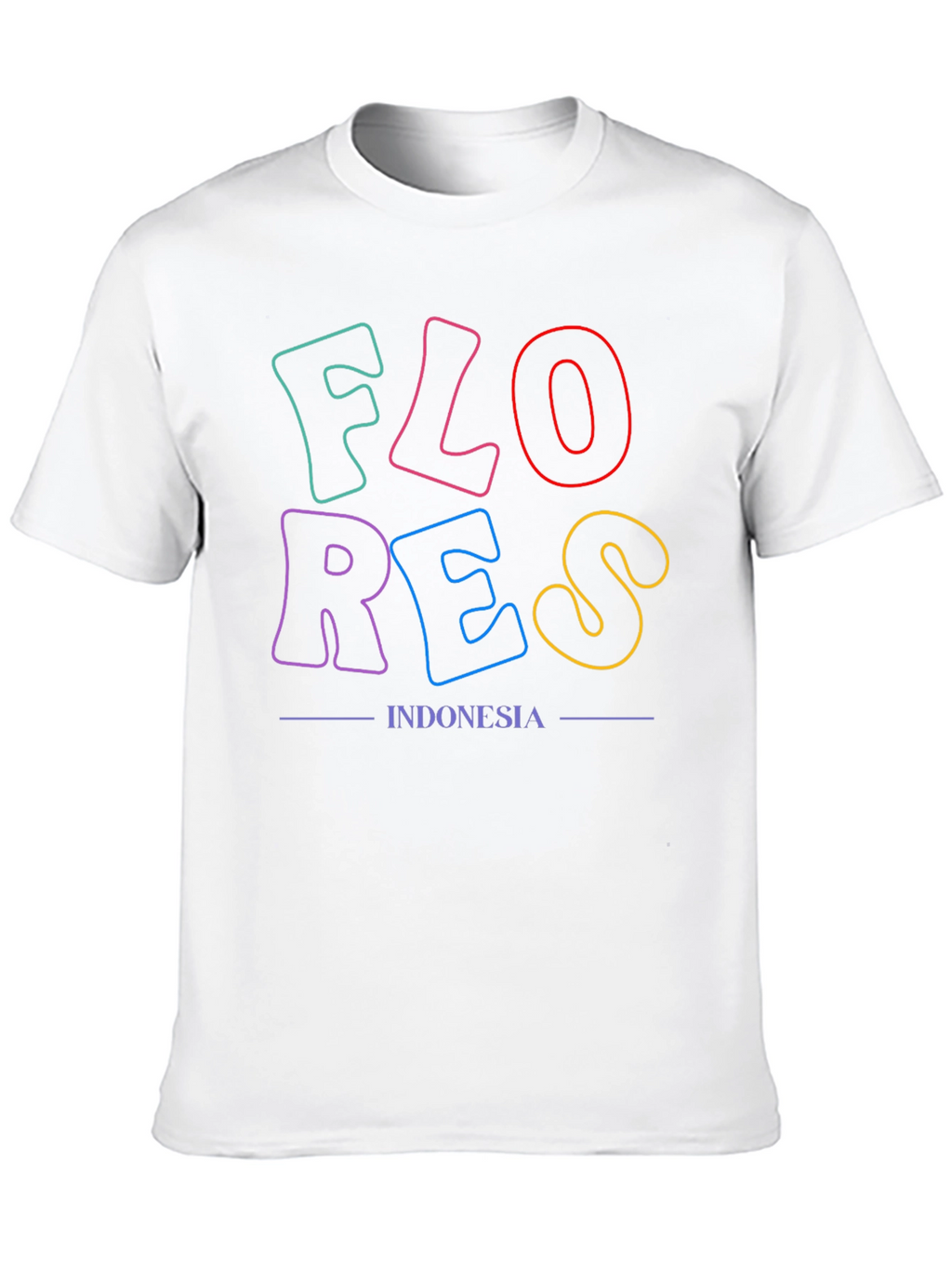 Flores Indonesia Graphic T-Shirt
