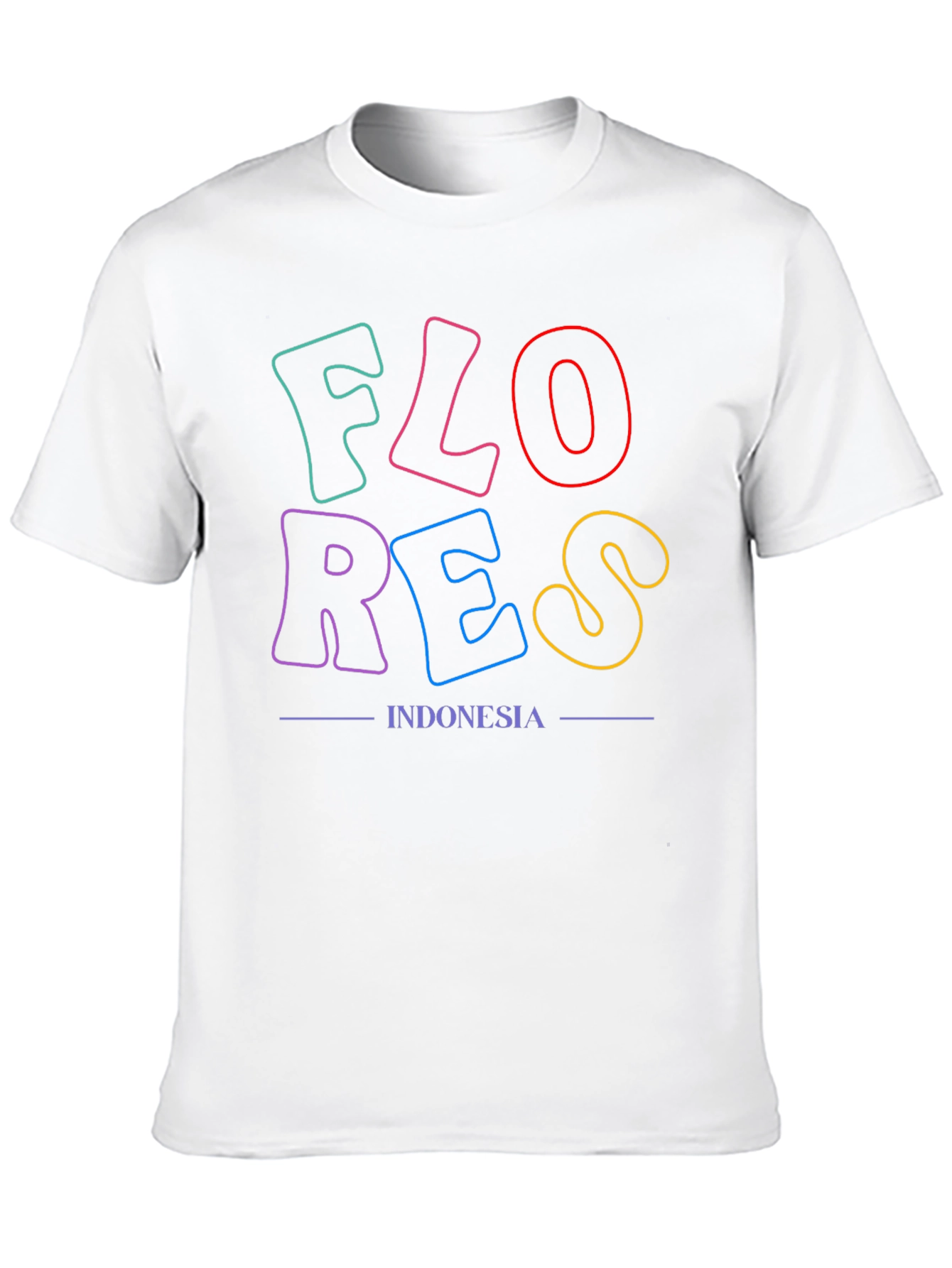 Flores Indonesia Graphic T-Shirt