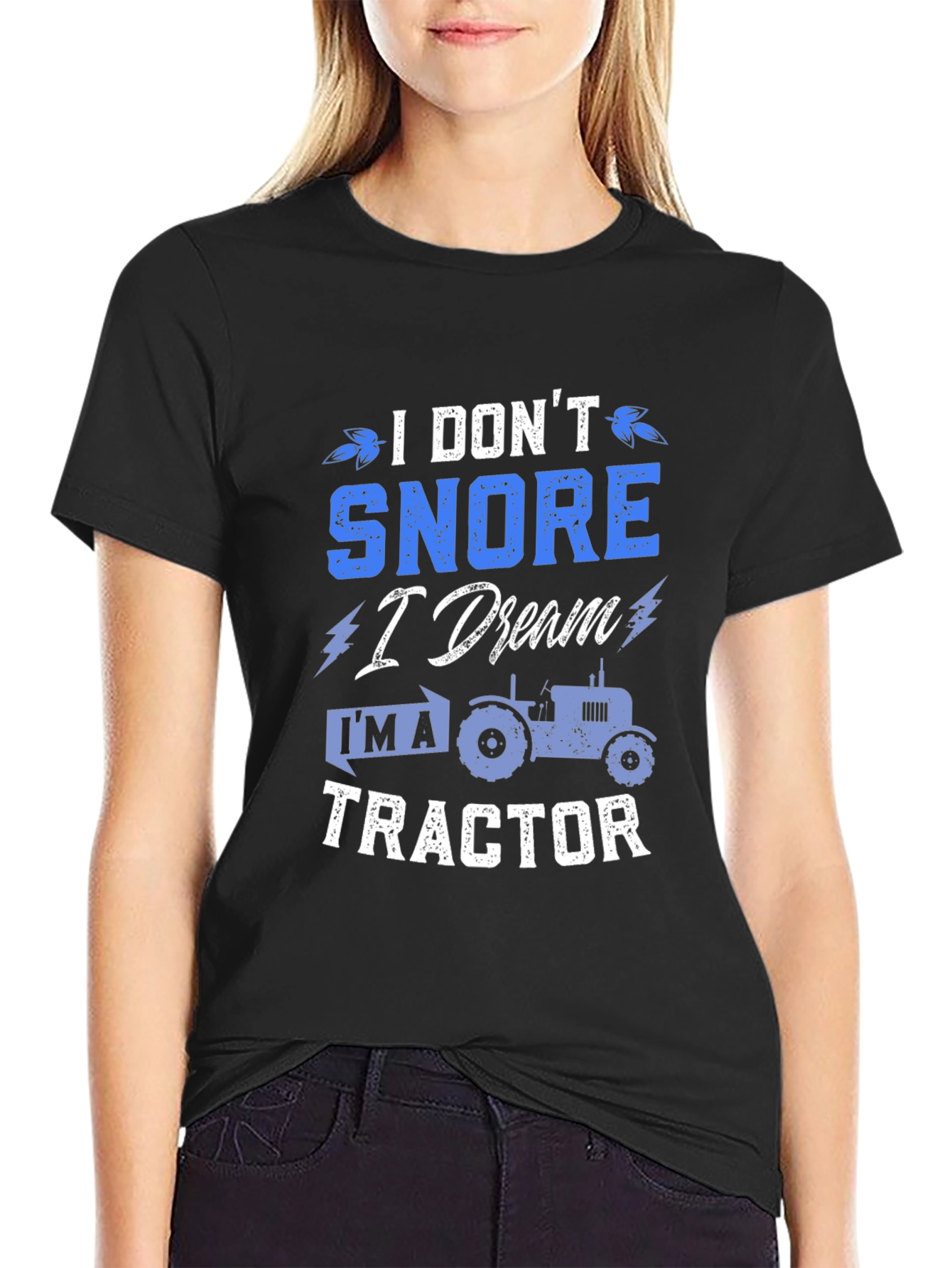 I Dream Im a Tractor T-Shirt Funny Farm Shirt