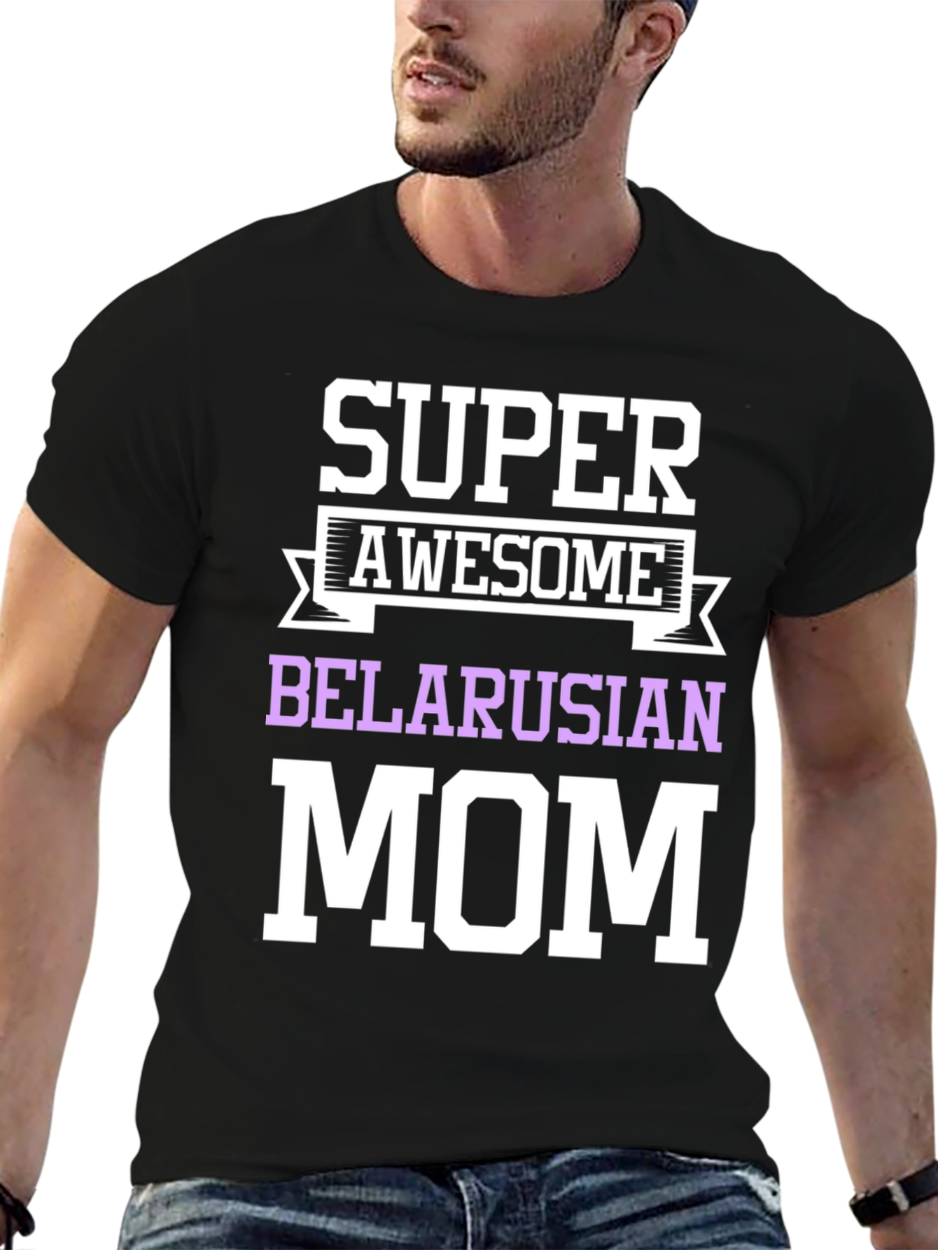 Super Awesome Belarusian Mom T-Shirt